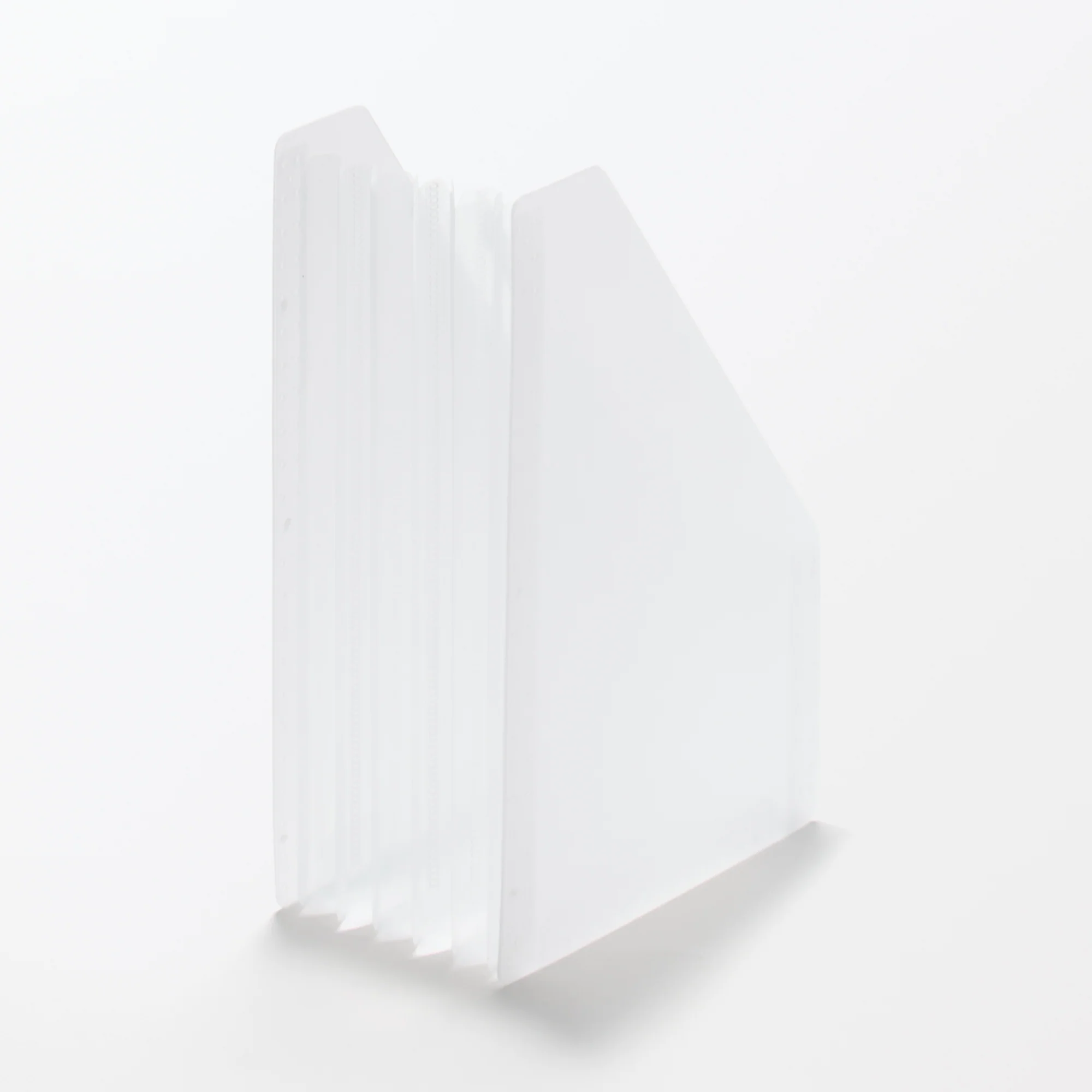 Polypropylene Expanding Stand File Box - A5 3 pockets - Image 2