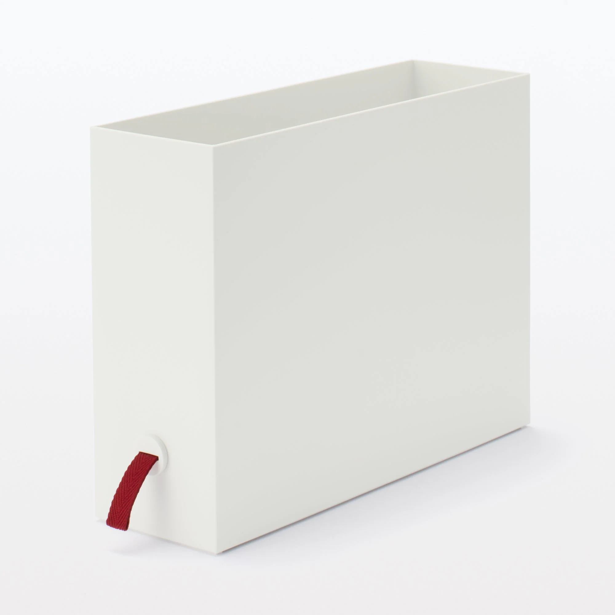 Polypropylene File Box Handle - Burgundy (3 Pack) - Image 2