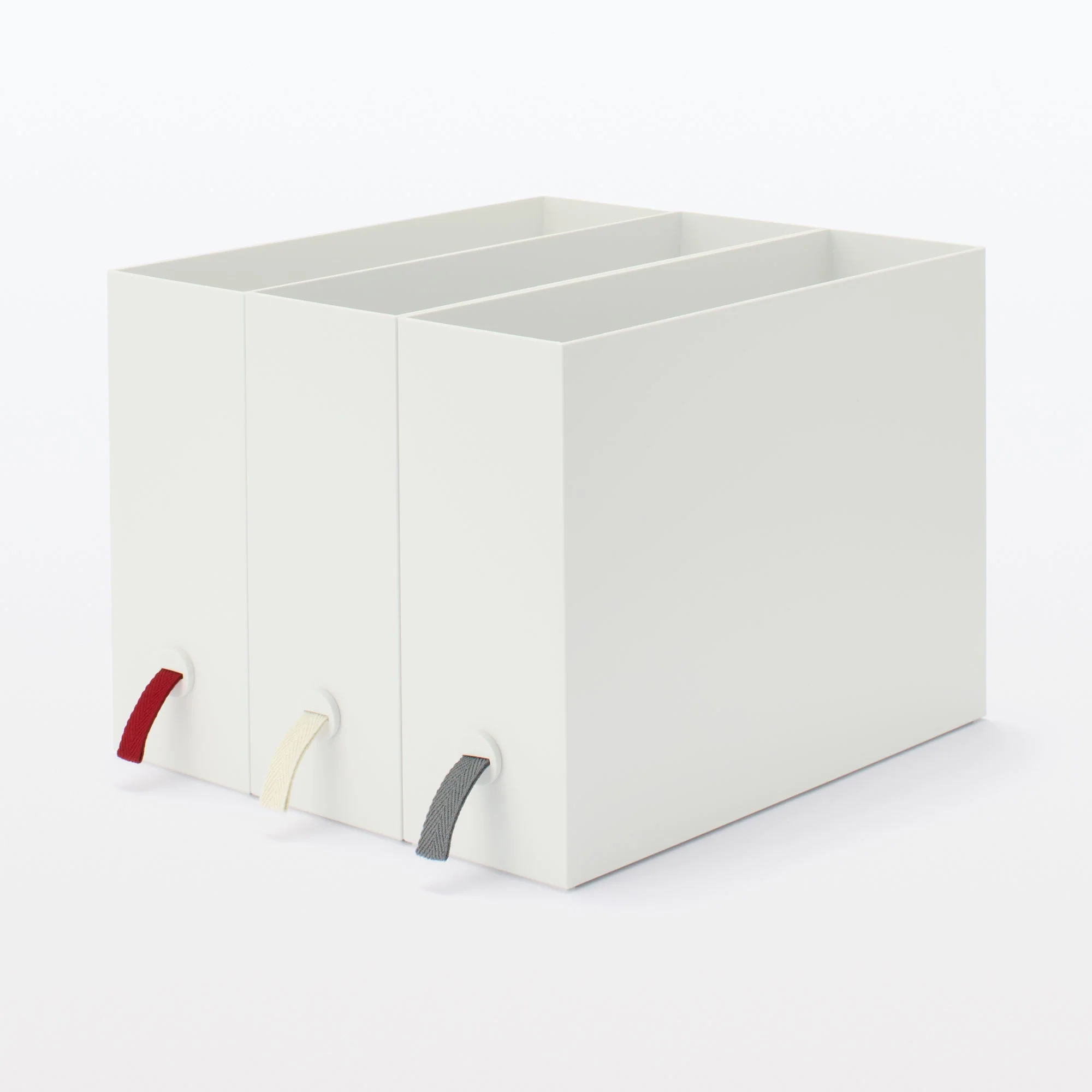 Polypropylene File Box Handle - Burgundy (3 Pack) - Image 7