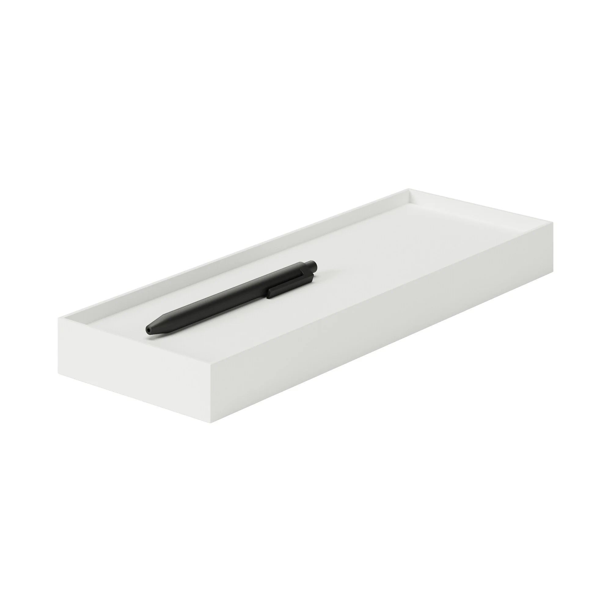 Polypropylene File Box Lid - A4 - White Grey - Image 4