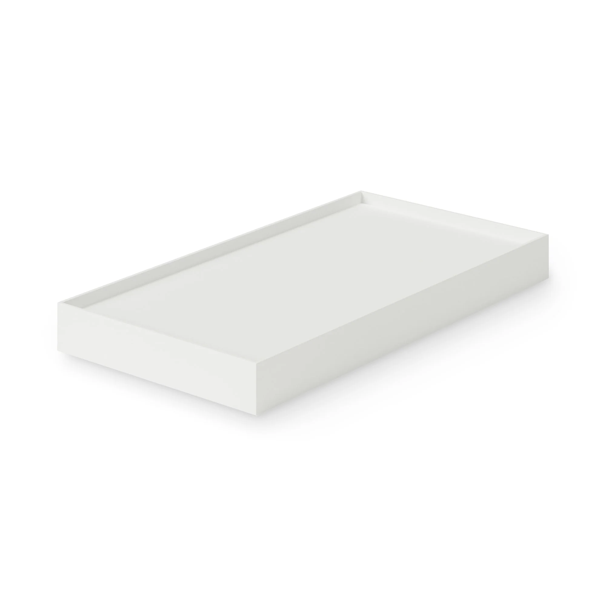 Polypropylene File Box Lid - A4 Wide - White Grey
