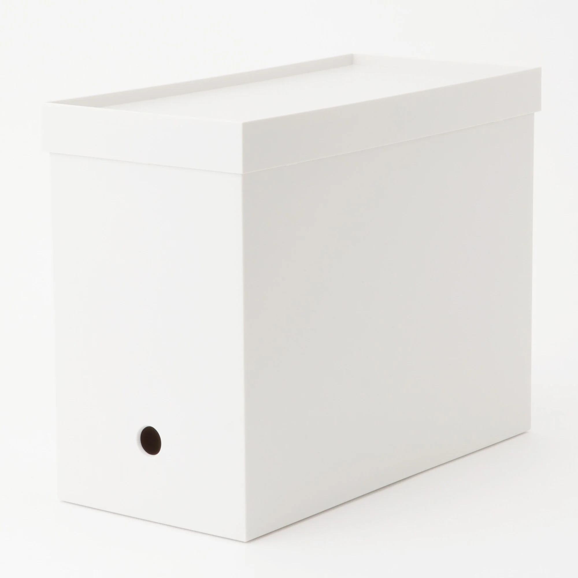 Polypropylene File Box Lid - A4 Wide - White Grey - Image 6
