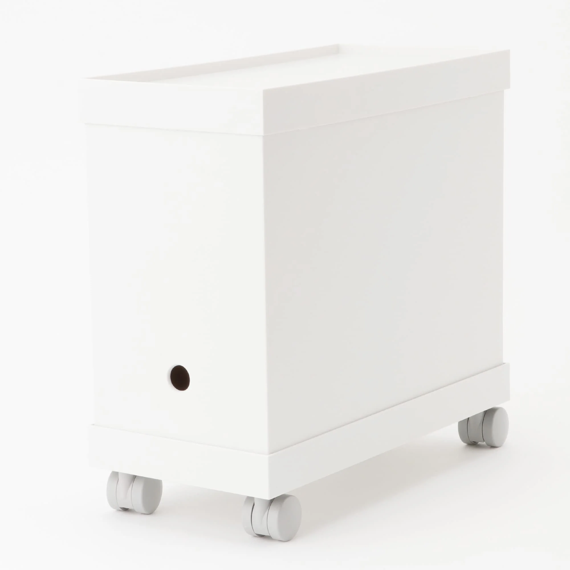Polypropylene File Box Lid - A4 Wide - White Grey - Image 8