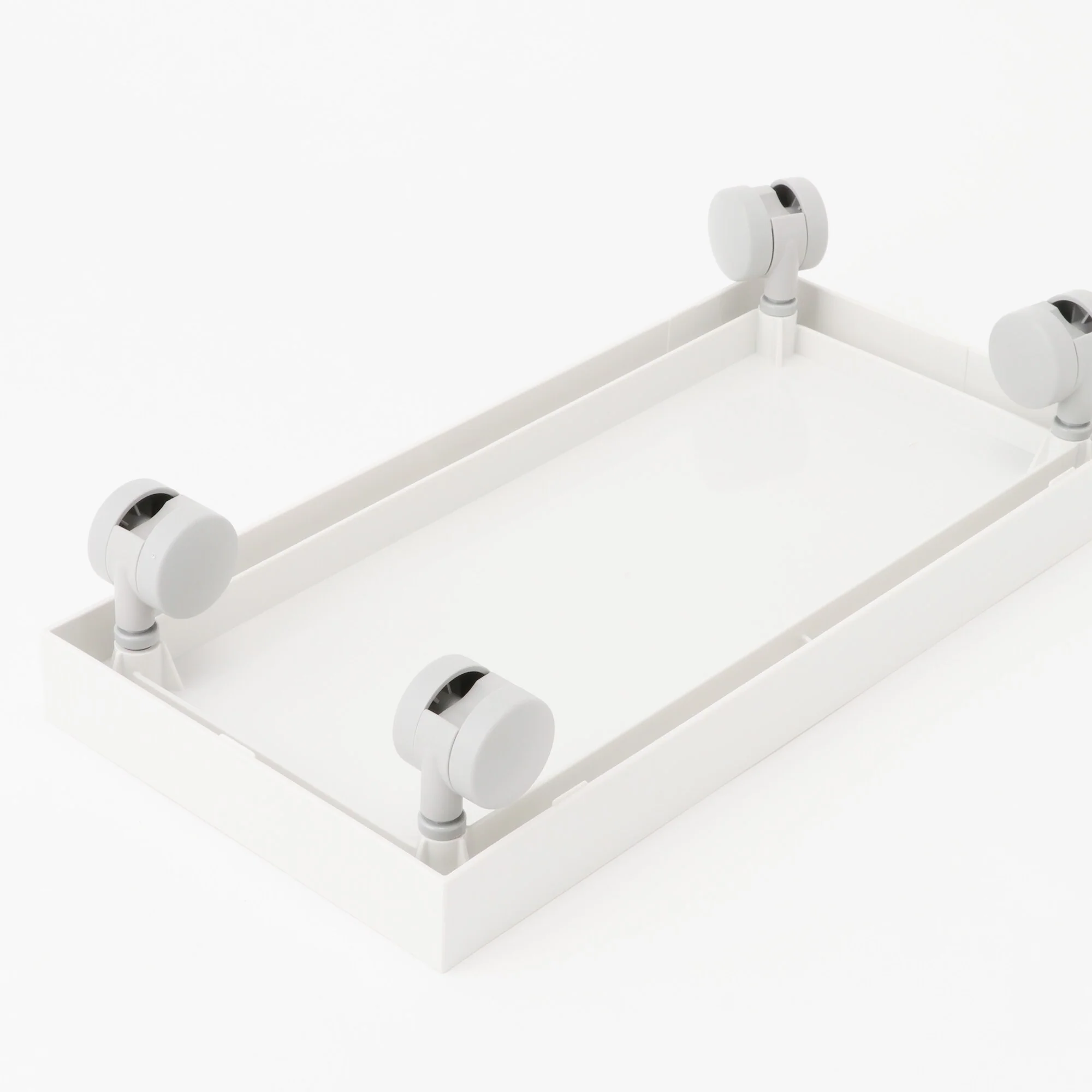 Polypropylene File Box Lid - A4 Wide - White Grey - Image 9