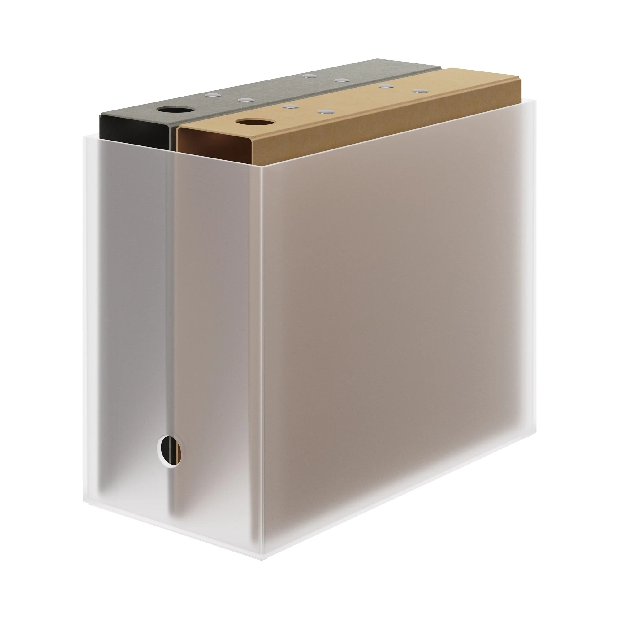 Polypropylene File Box - A4 - Wide - Image 10