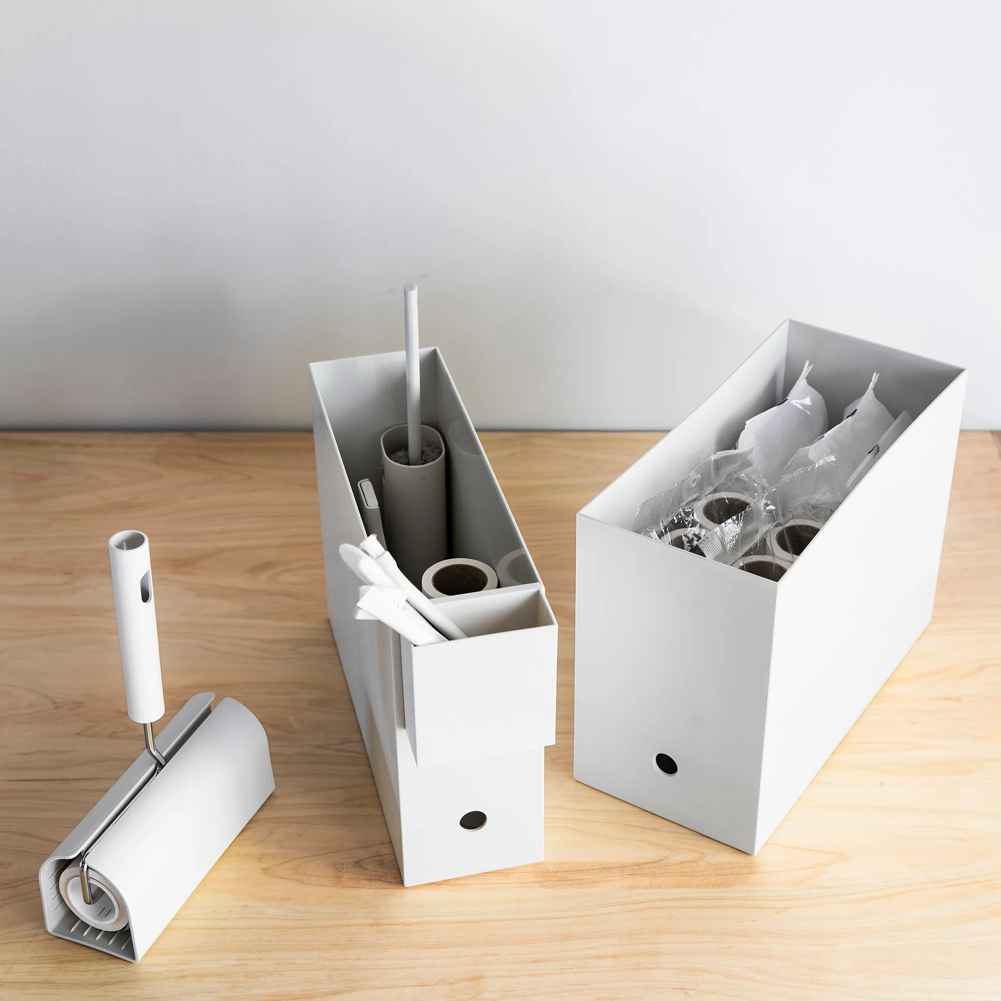 Polypropylene File Box - A4 - Wide - Image 6