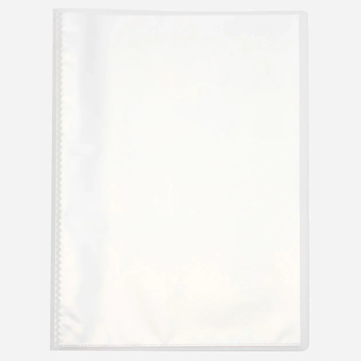 Polypropylene Slim Folder with Sleeves A4