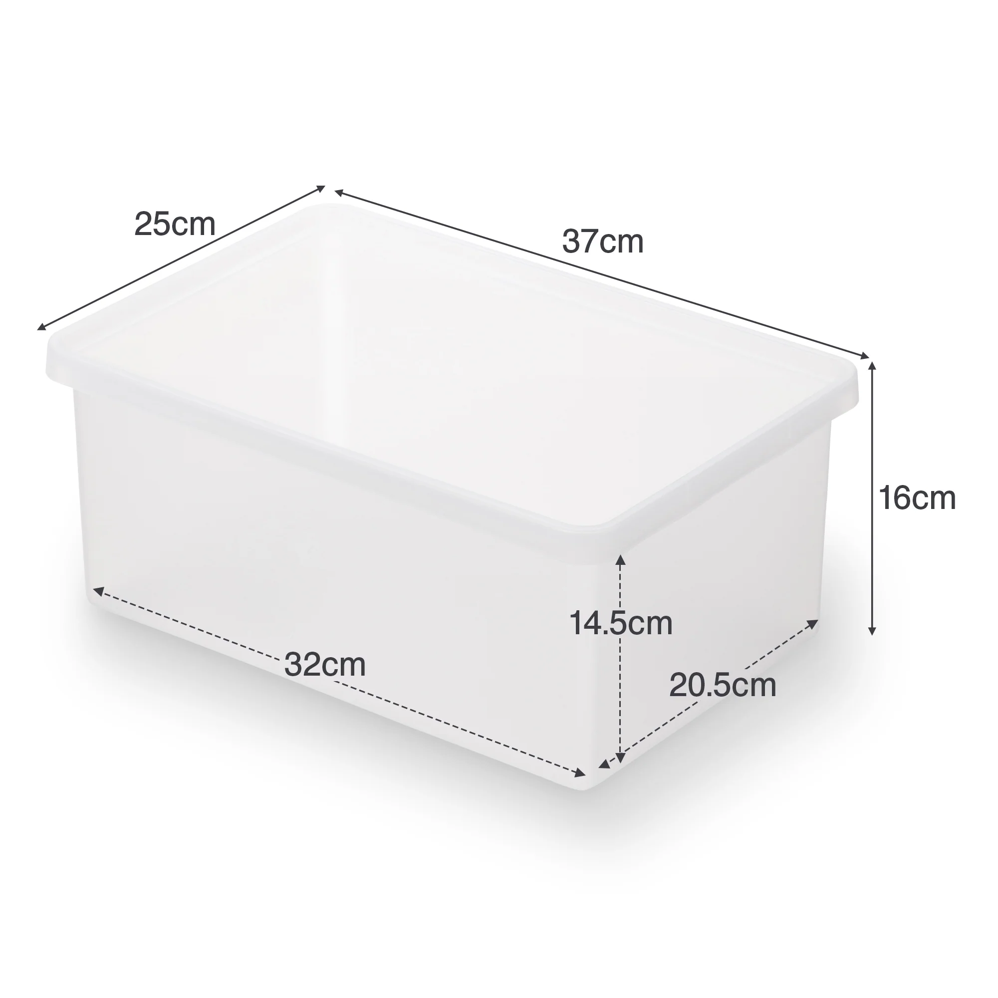 Polypropylene Storage Box Medium - Image 18