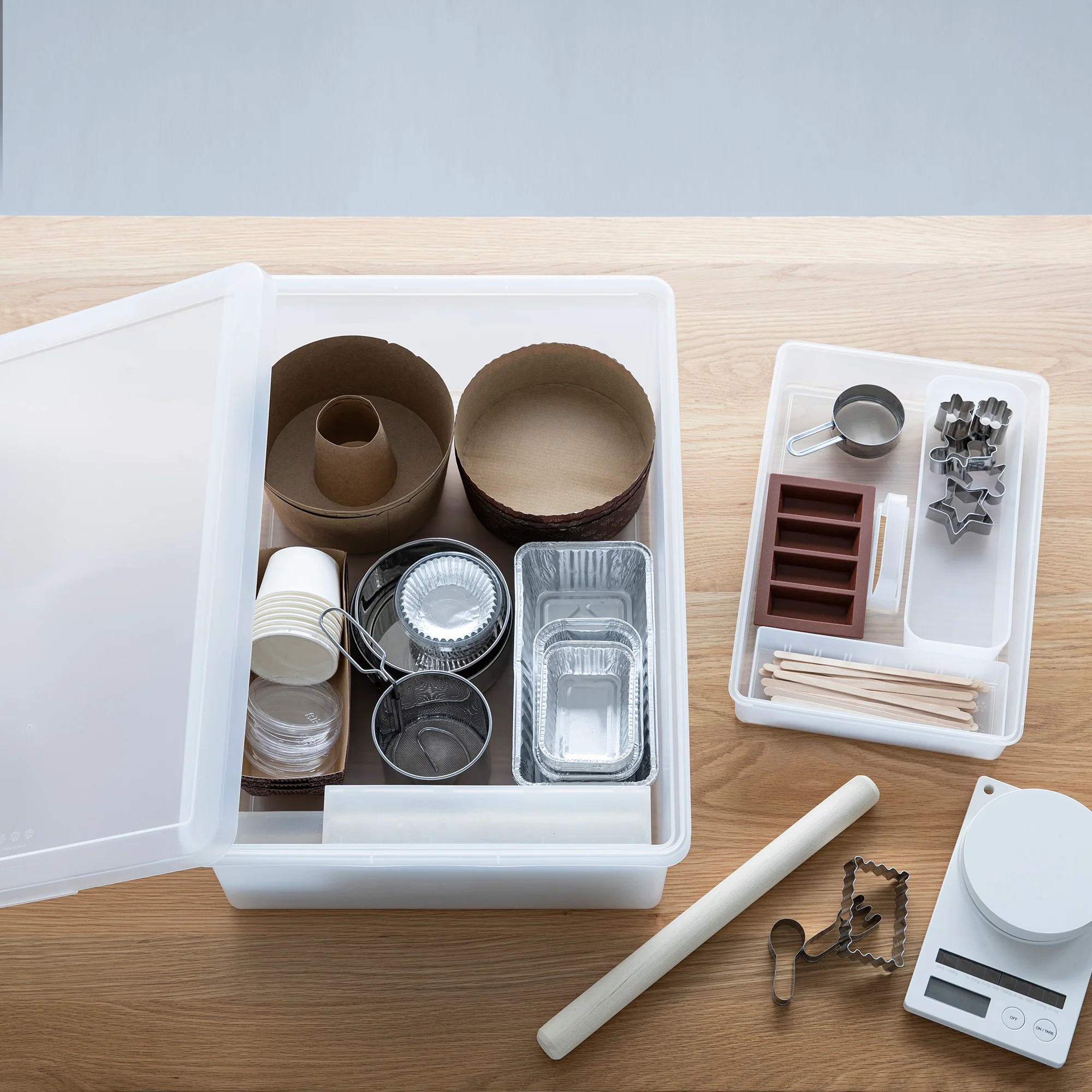Polypropylene Storage Box Wide Lid - Image 14