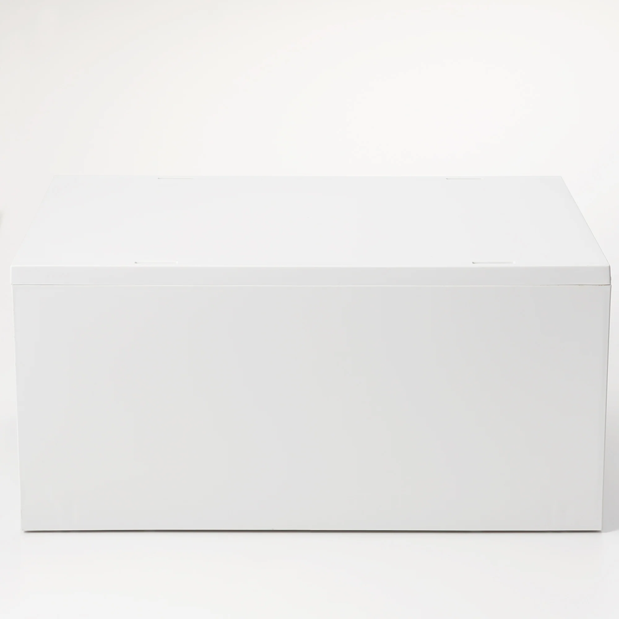 Polypropylene Storage Case 2 Drawer White Grey - Deep (W26 x D37 x H17.5 cm) - Image 3