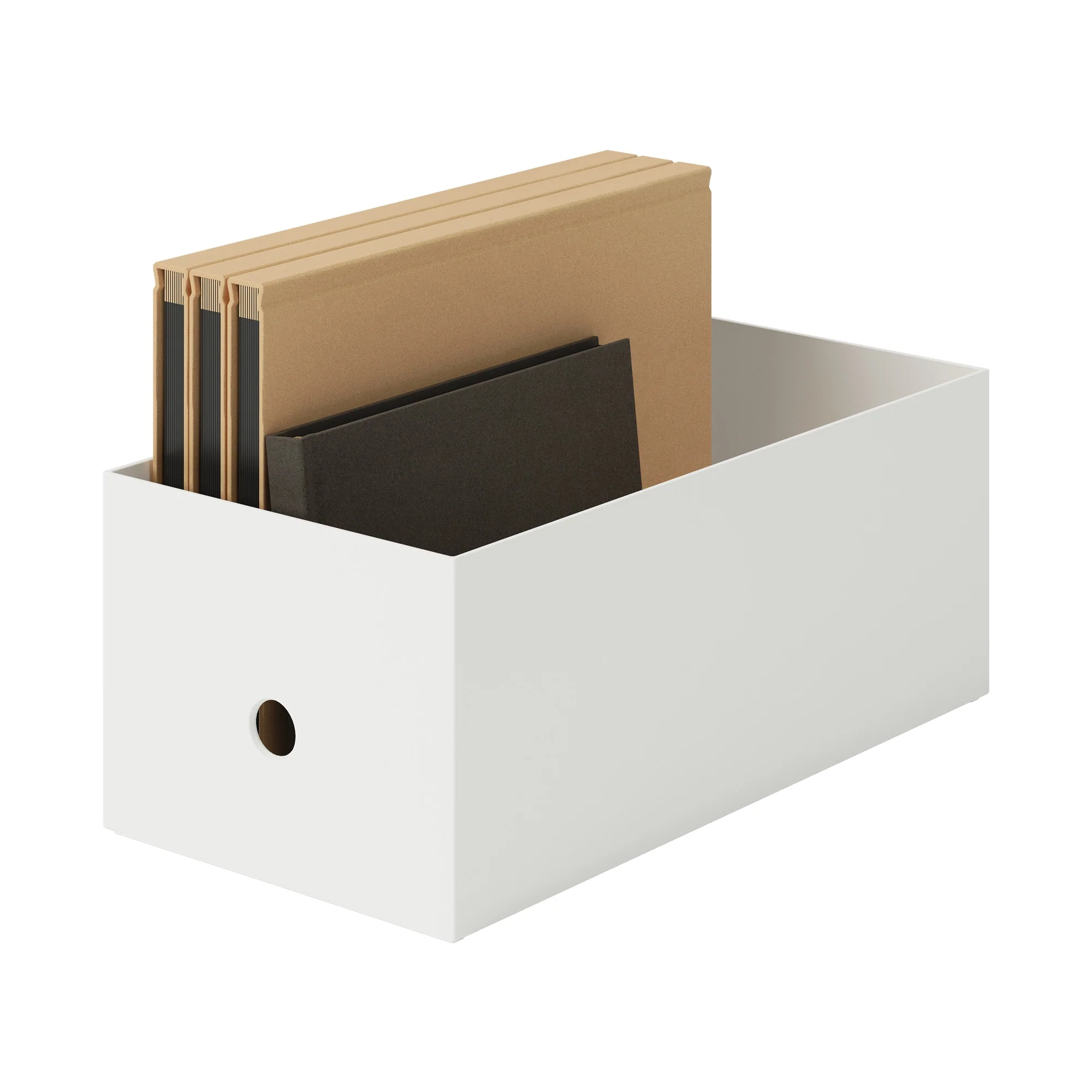 Polypropylene File Box - Half - Wide - Image 9