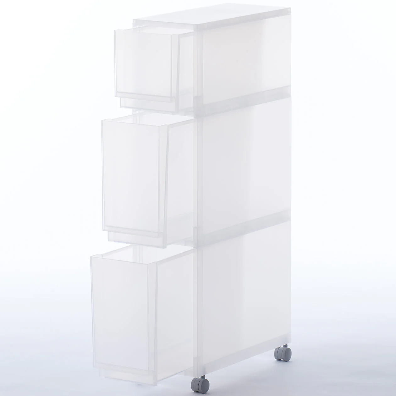 Polypropylene Stocker with Caster #1 (3 Tier) - Image 2
