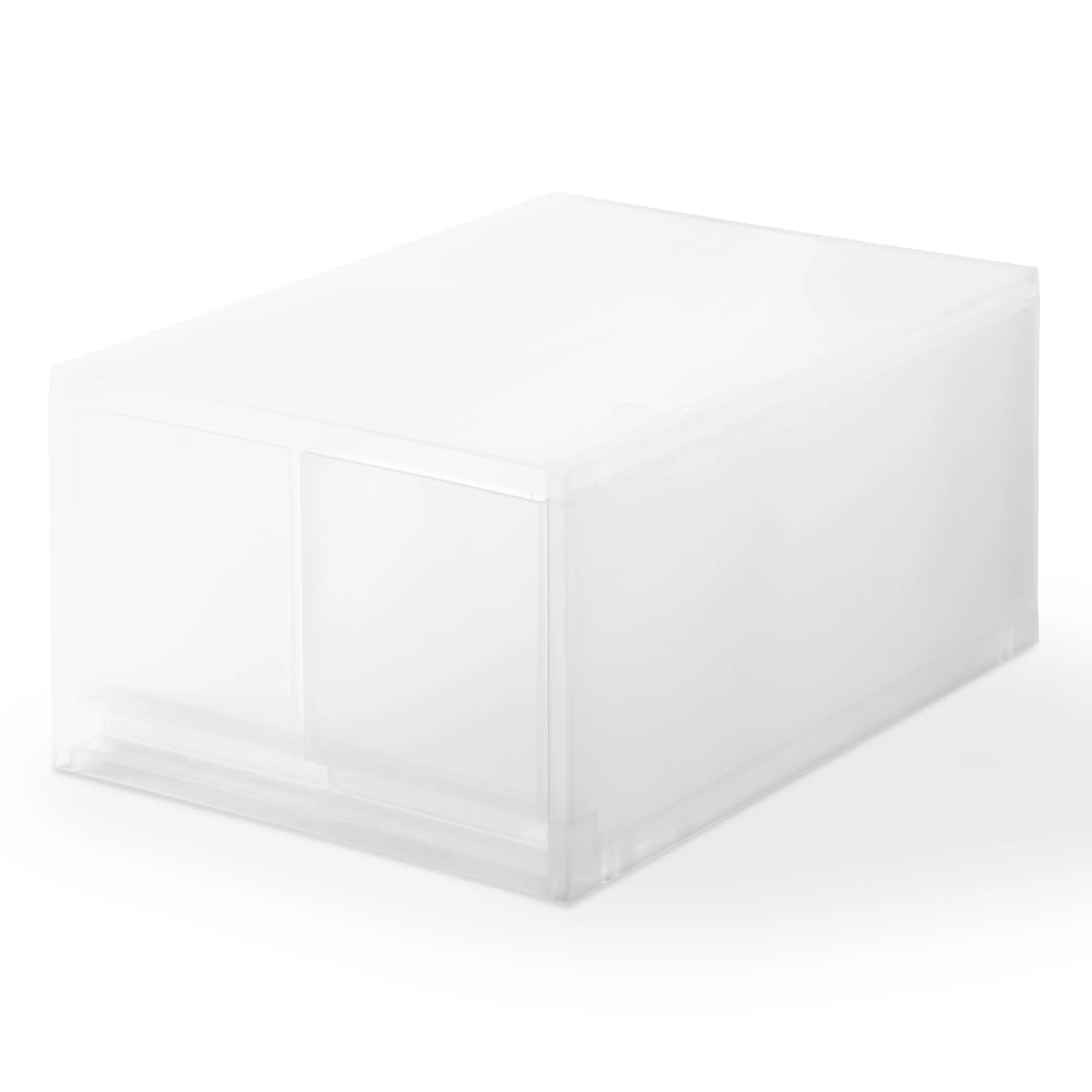 Polypropylene Storage Case Drawer Deep with Partition (W26 x D37 x H17.5 cm)