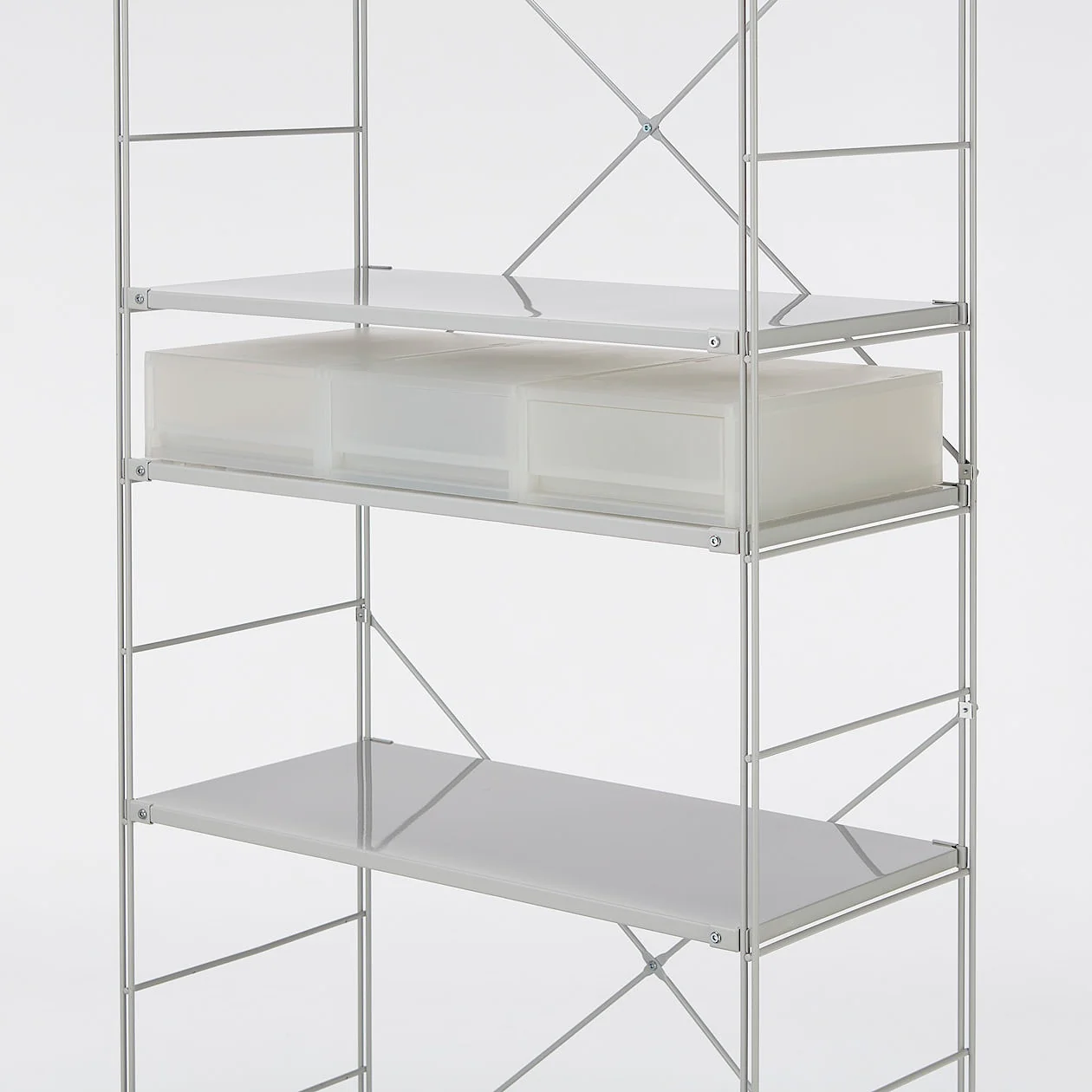 Polypropylene Storage Case Drawer Shallow (W26 x D37 x H12 cm) - Image 7