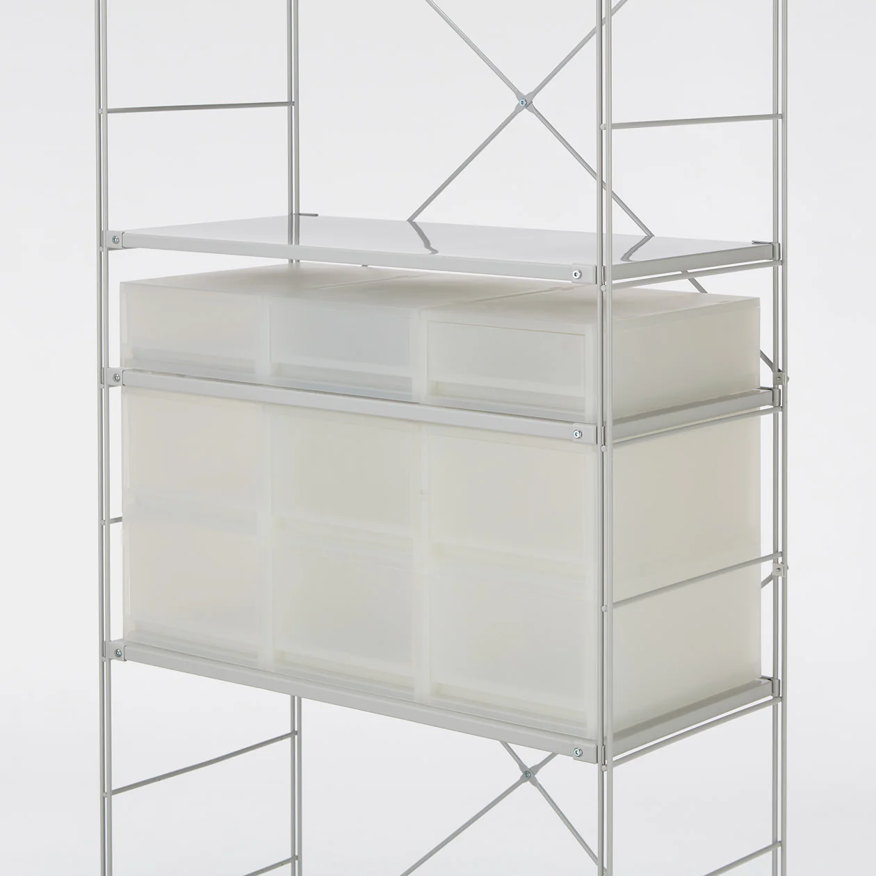Polypropylene Storage Case Drawer Shallow (W26 x D37 x H12 cm) - Image 8