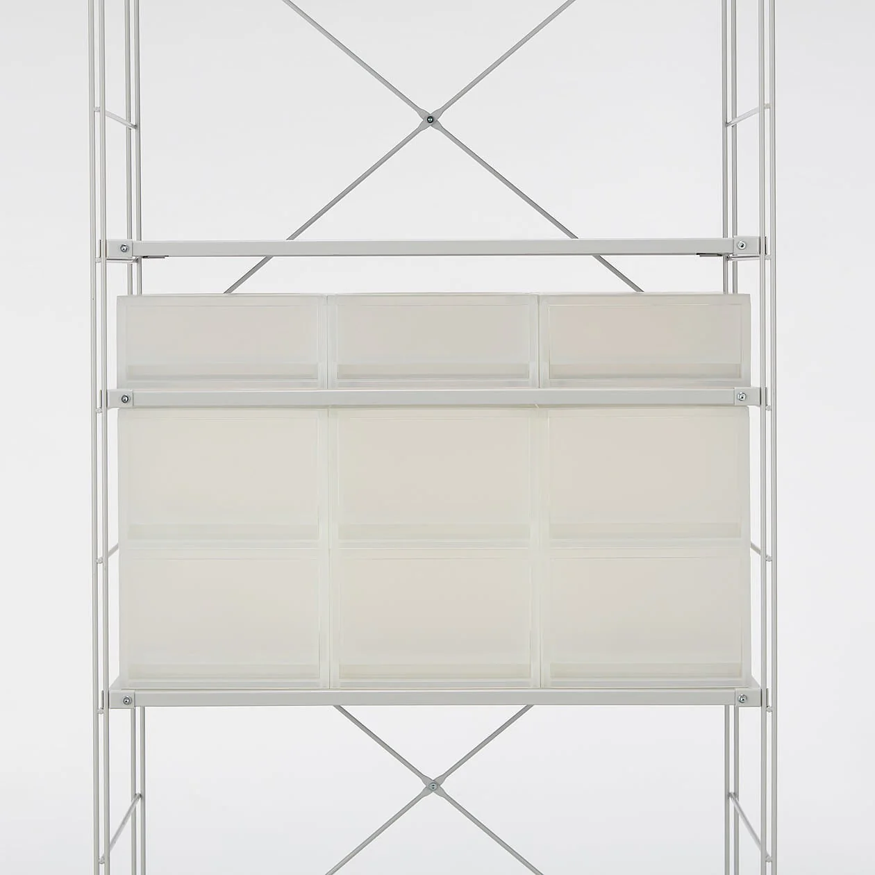 Polypropylene Storage Case Drawer Shallow (W26 x D37 x H12 cm) - Image 9