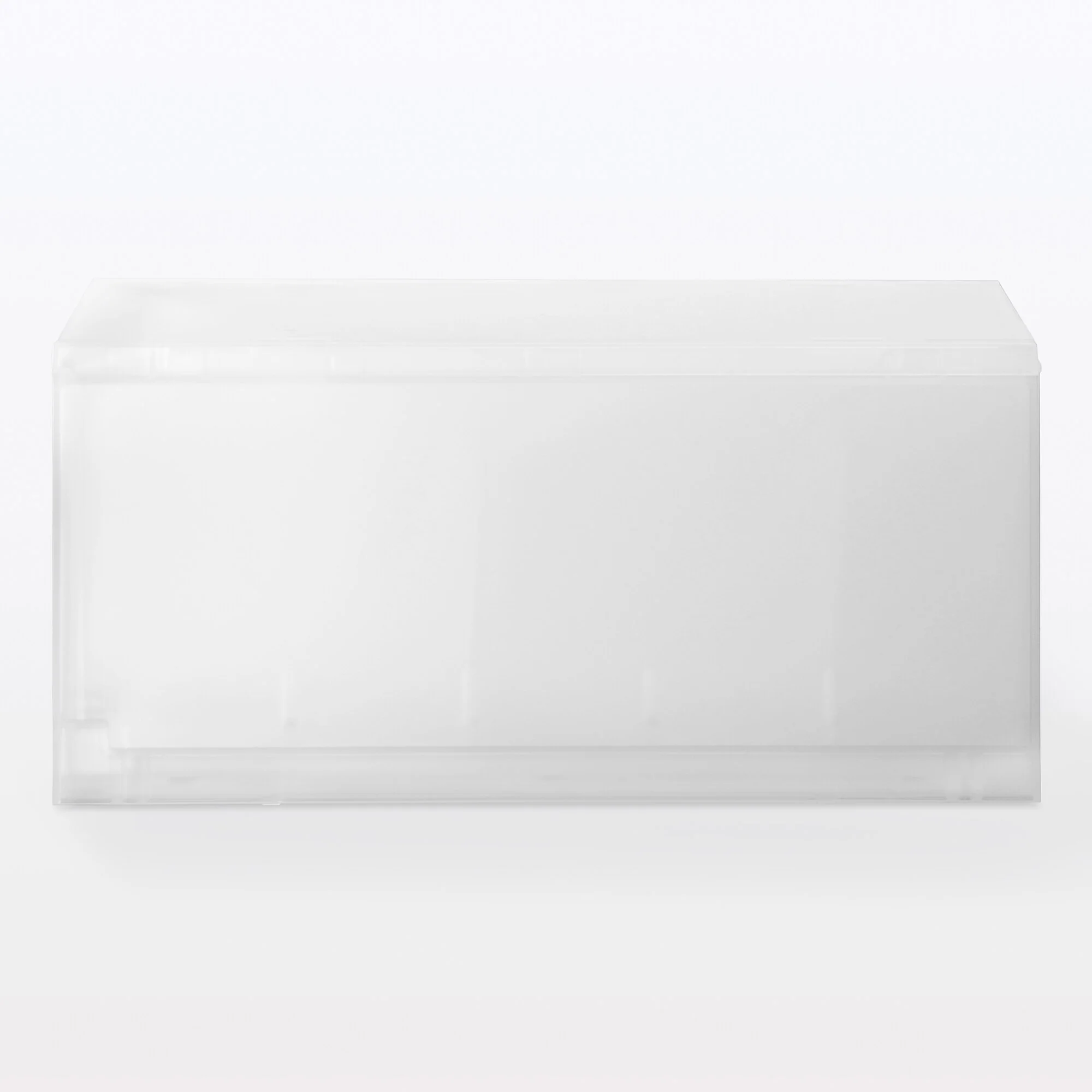 Polypropylene Storage Case Drawer Slim Deep with Partition (W14 x D37 x H17.5 cm) - Image 3