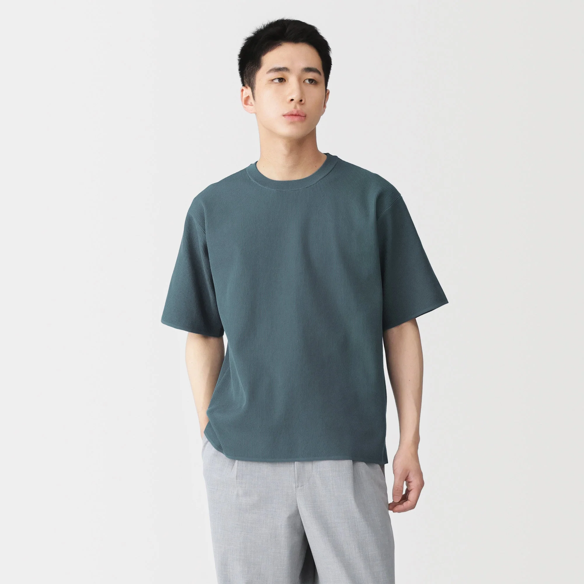 Quick Dry Knit T-Shirt - Image 3