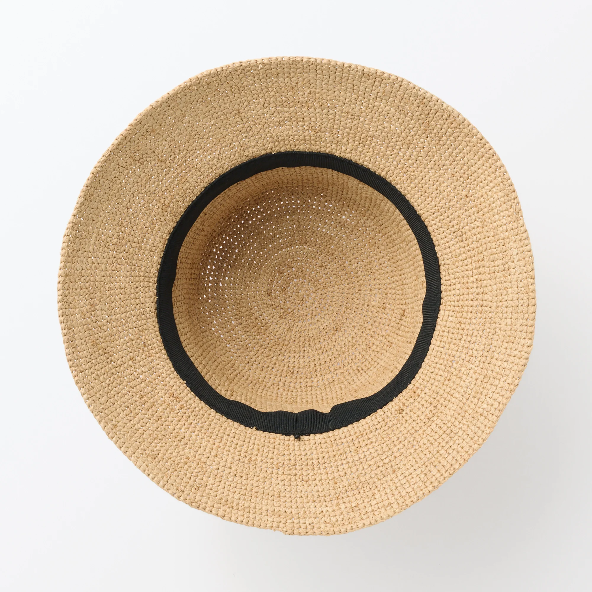 Raffia Foldable Capeline Hat - Image 3