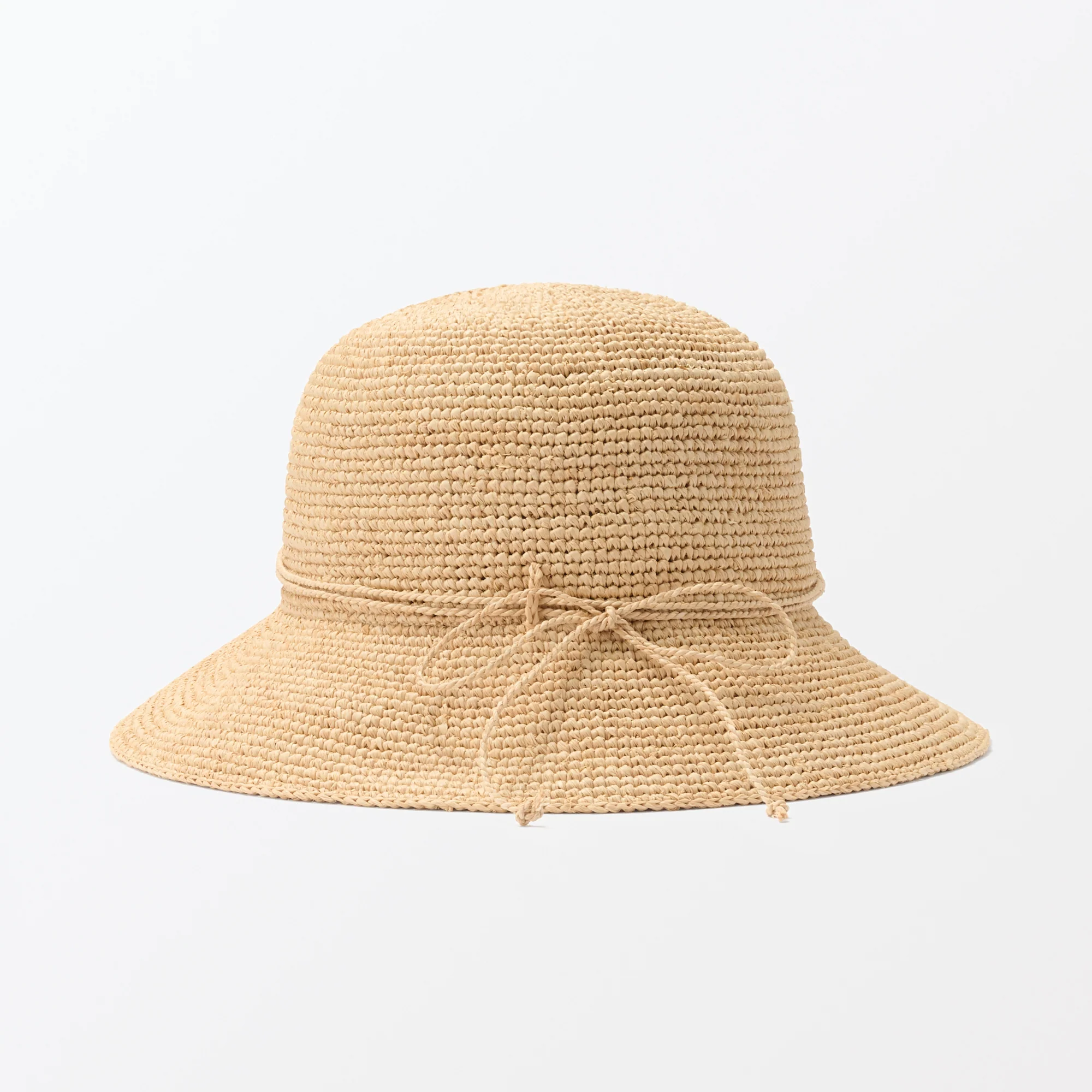 Raffia Foldable Capeline Hat - Image 4