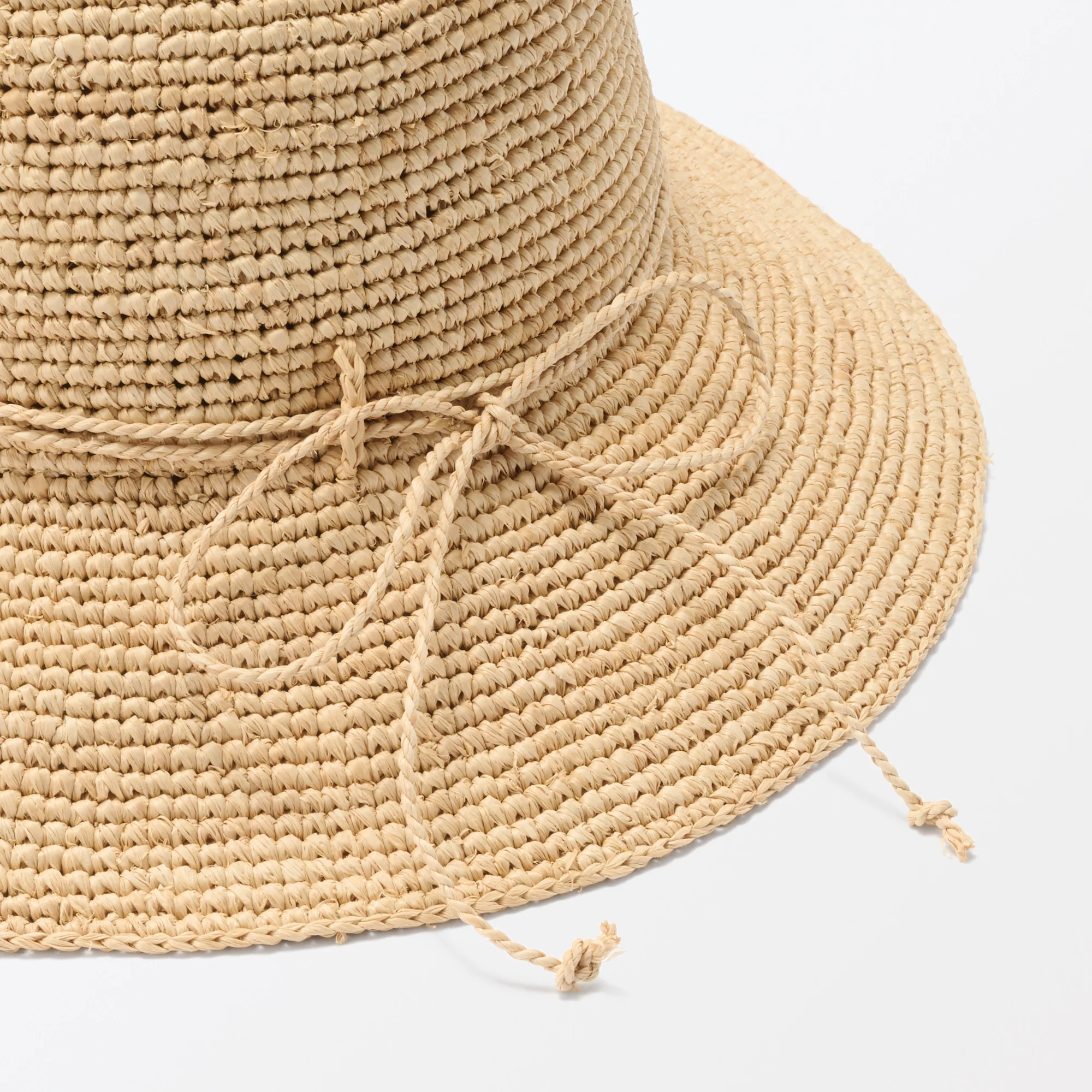 Raffia Foldable Capeline Hat - Image 5