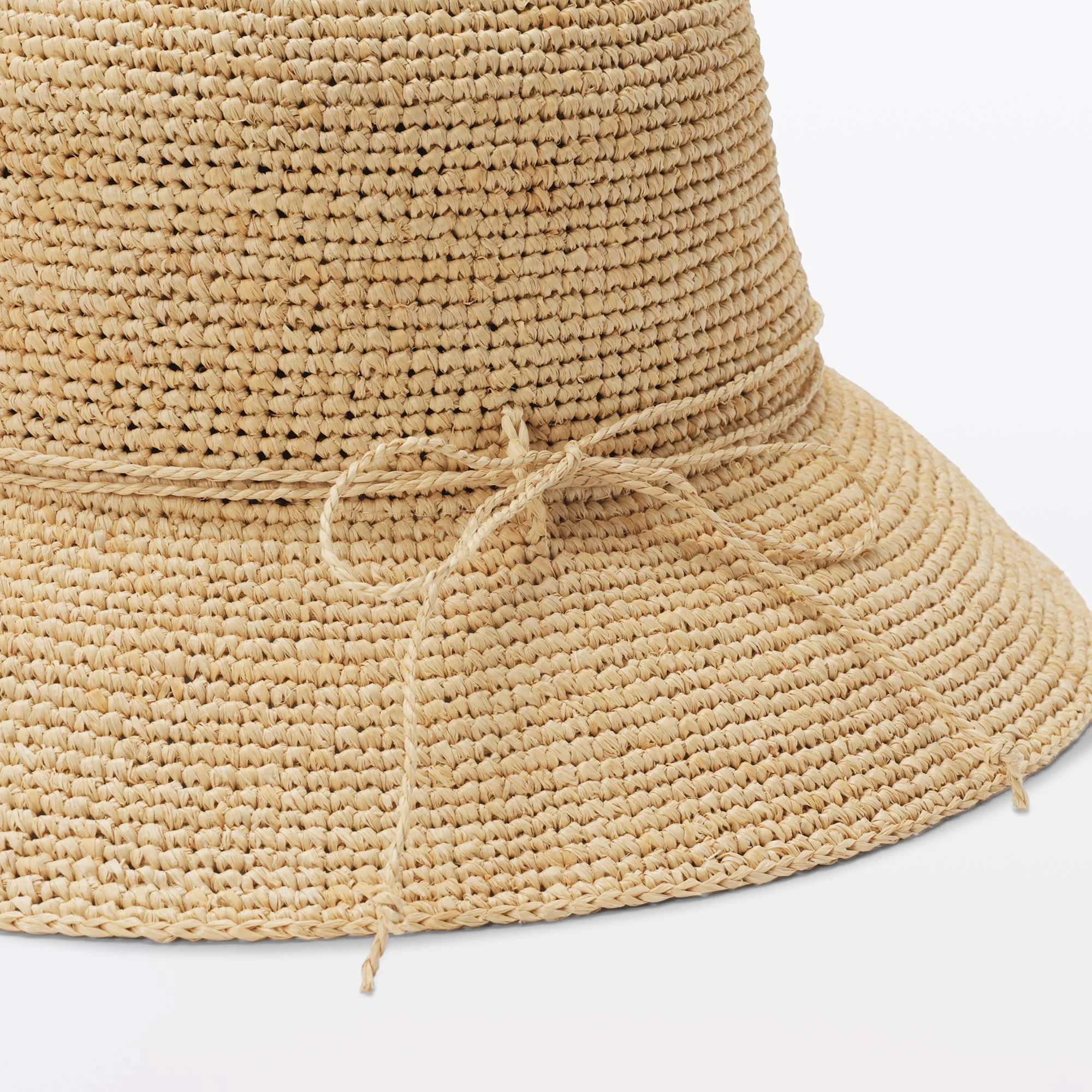 Raffia Foldable Capeline Hat - Image 5