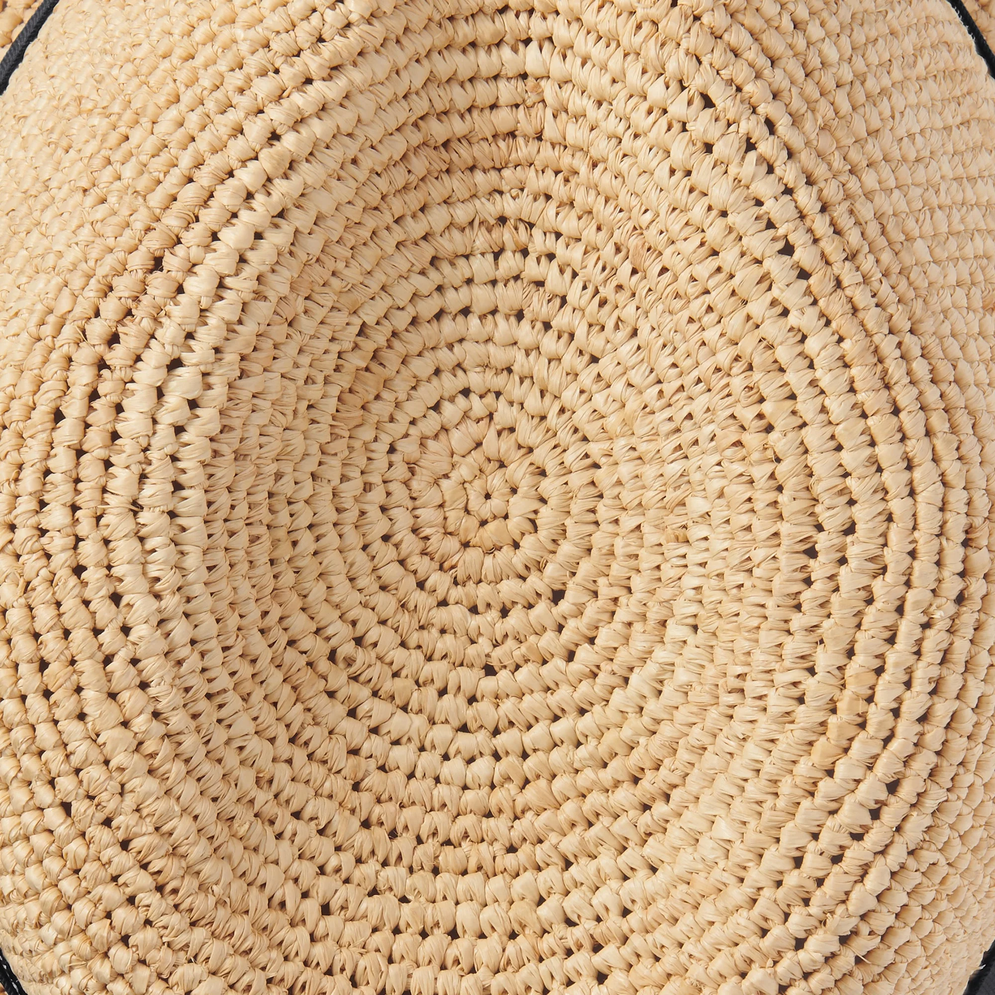 Raffia Foldable Fedora Hat - Image 10