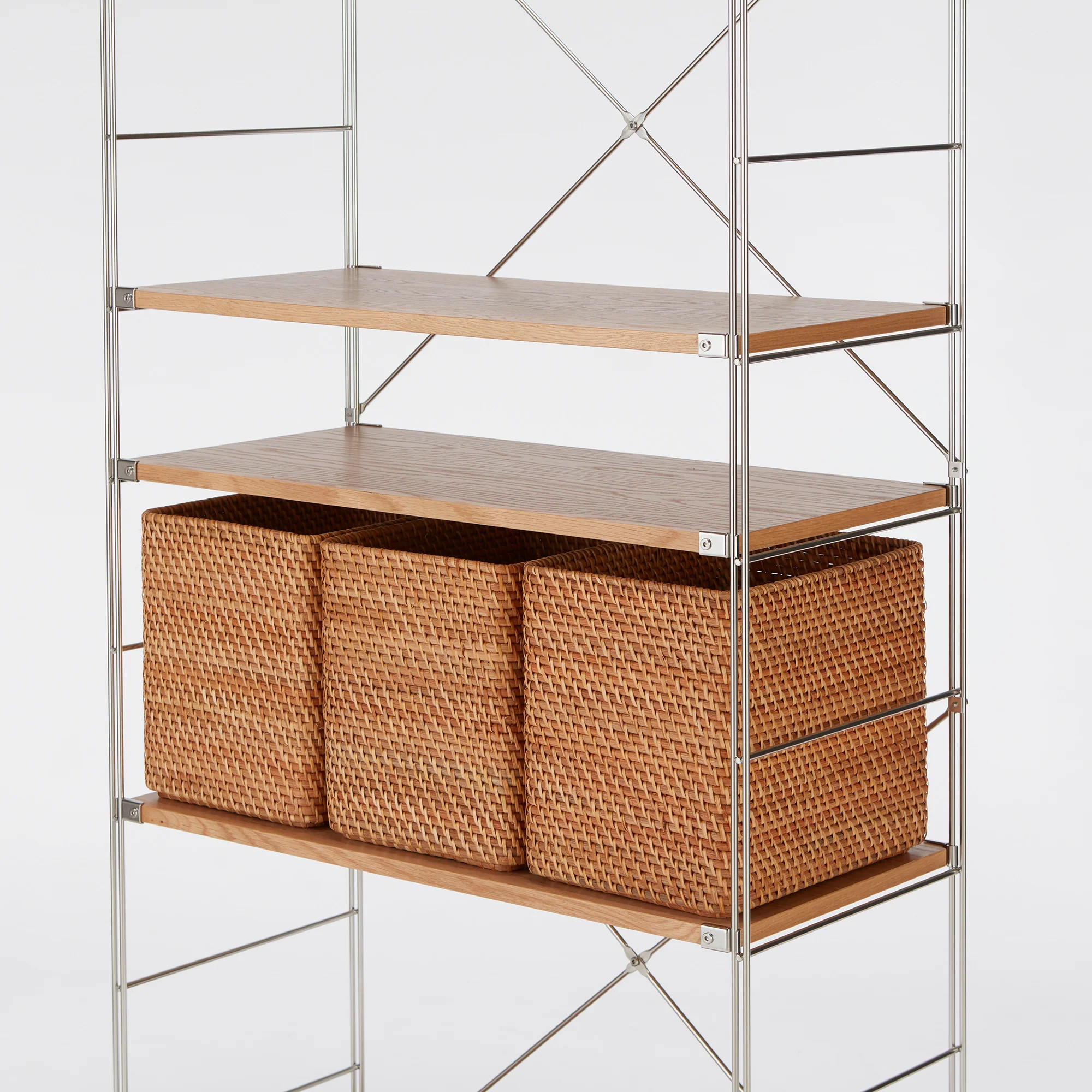 Rattan Rectangular Basket - Image 11