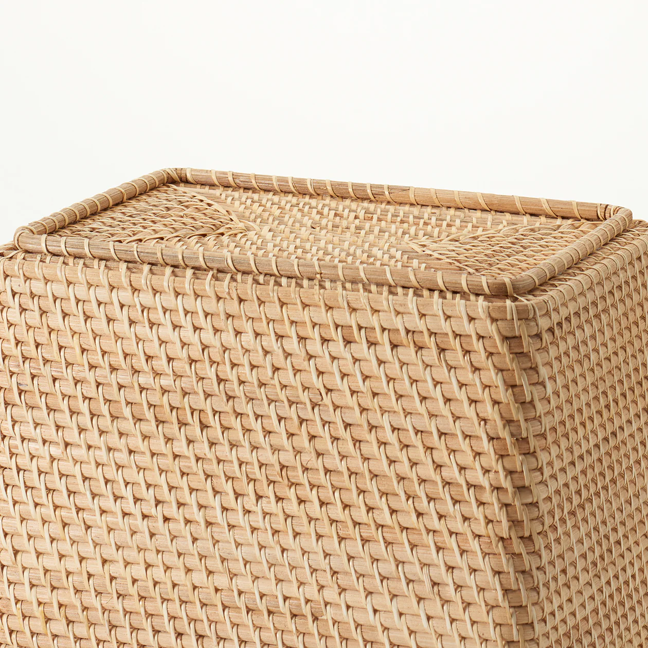 Rattan Rectangular Basket - Image 14