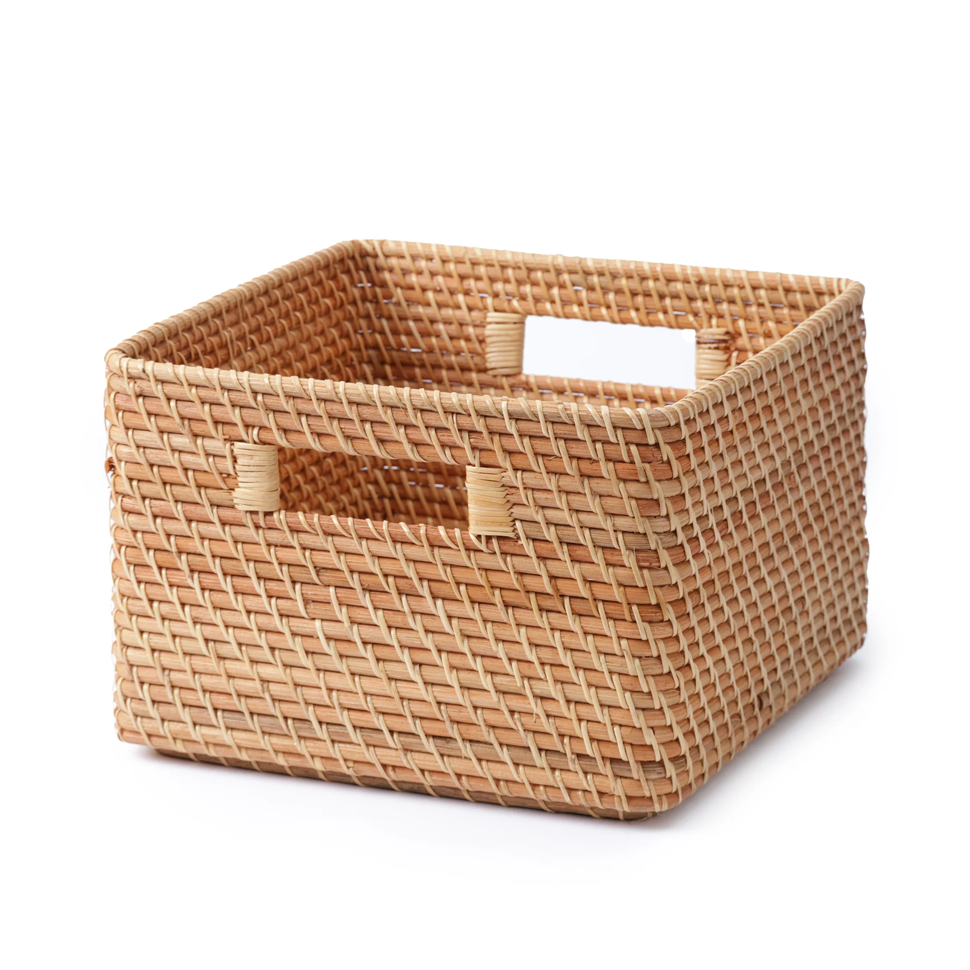 Rattan Square Basket - Image 10