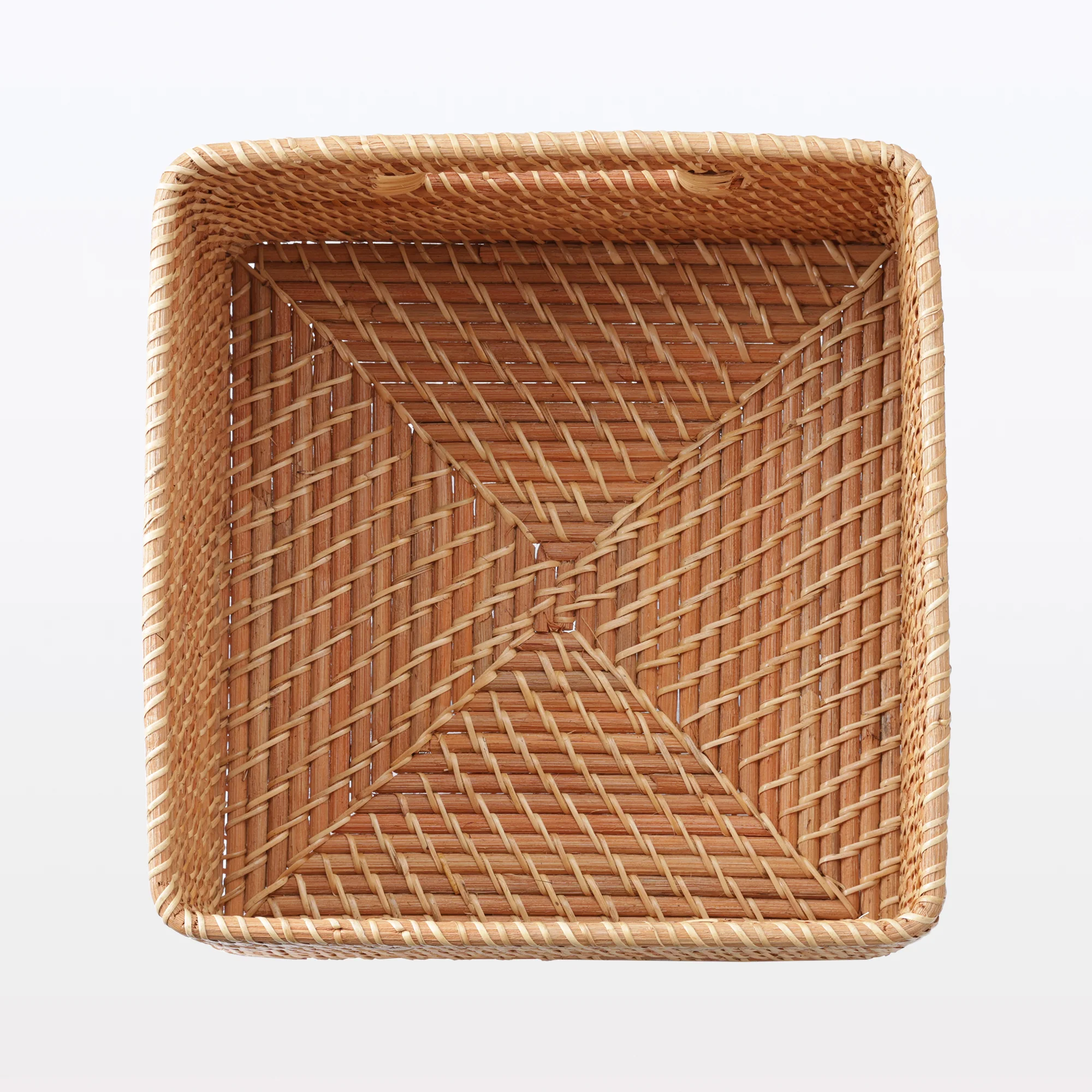 Rattan Square Basket - Image 14