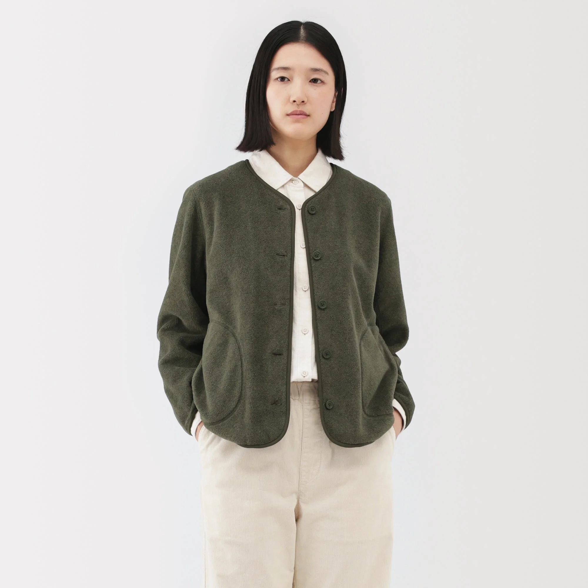 Recyclable Fleece Cardigan - Image 11