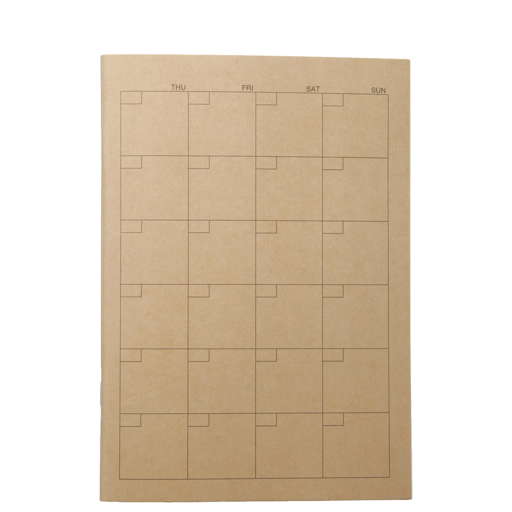 Recycled Paper Monthly Planner