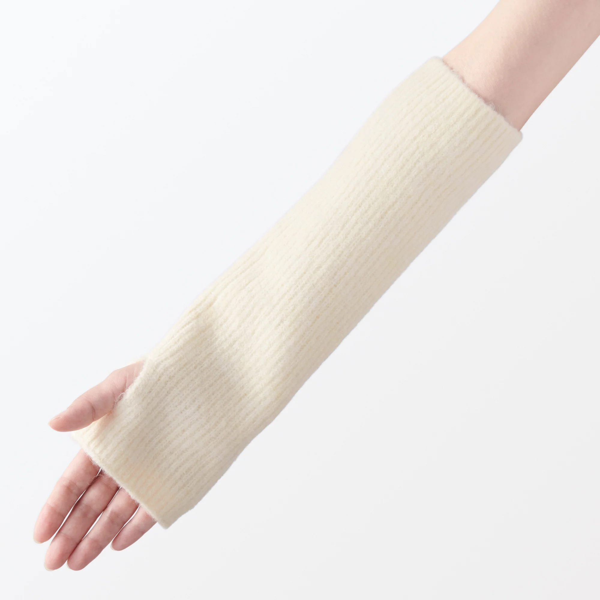 Recycled Polyester Blend Rib Arm & Leg Warmers - Image 3