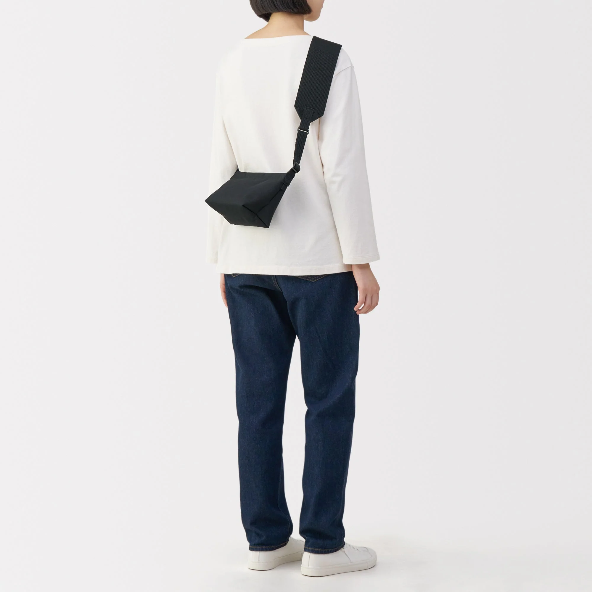 Recycled Wide Strap Mini Shoulder Bag - Image 8