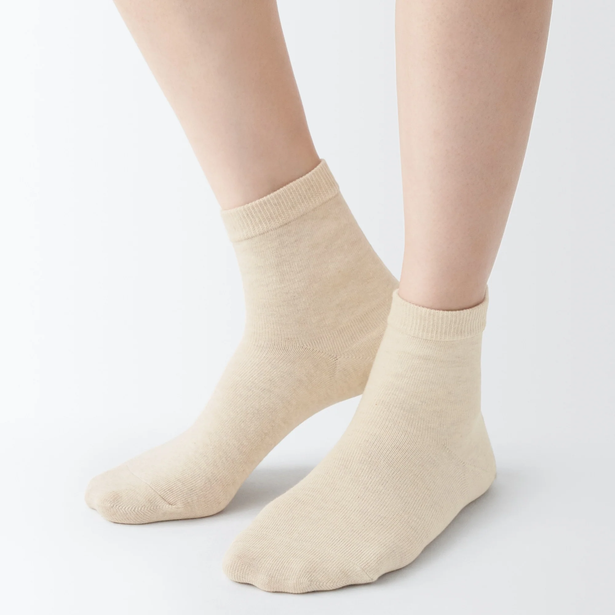 Right Angle 3 Layer Loose Top Short Socks - Image 25