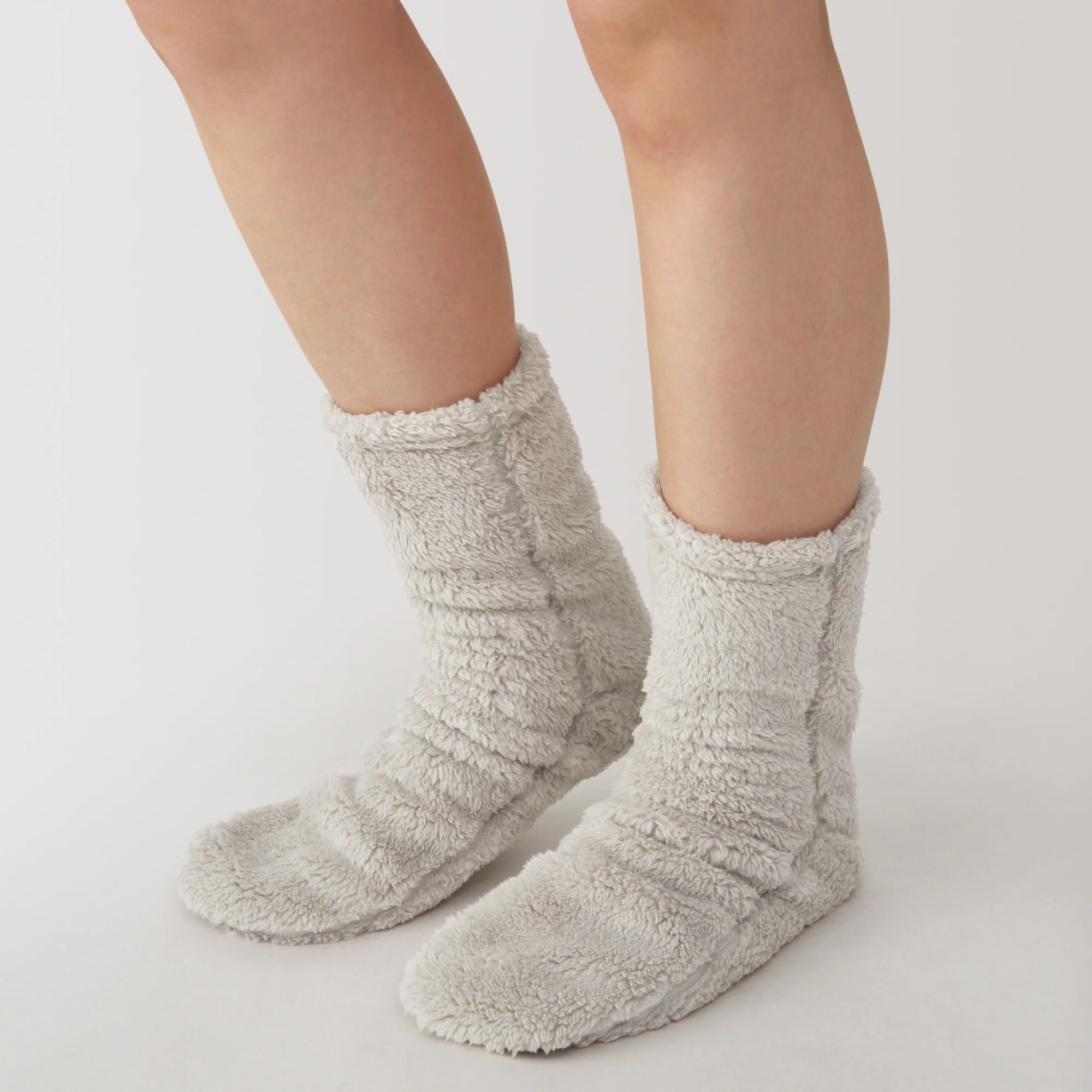 Right Angle Boa Fleece Cozy Socks - Image 18
