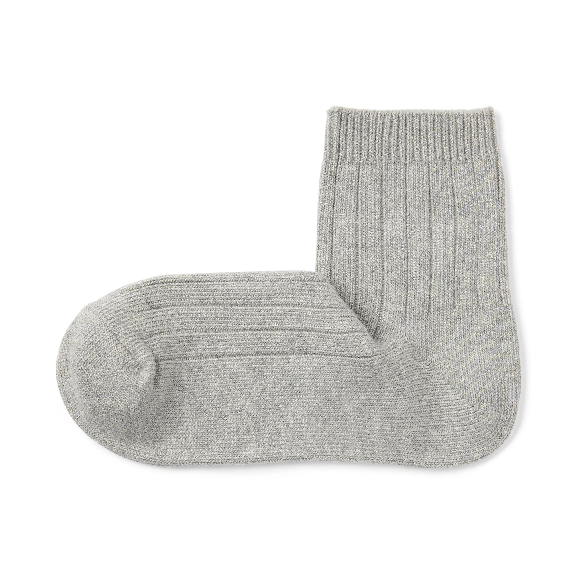 Right Angle Loose Top Rib Short Socks - Image 12