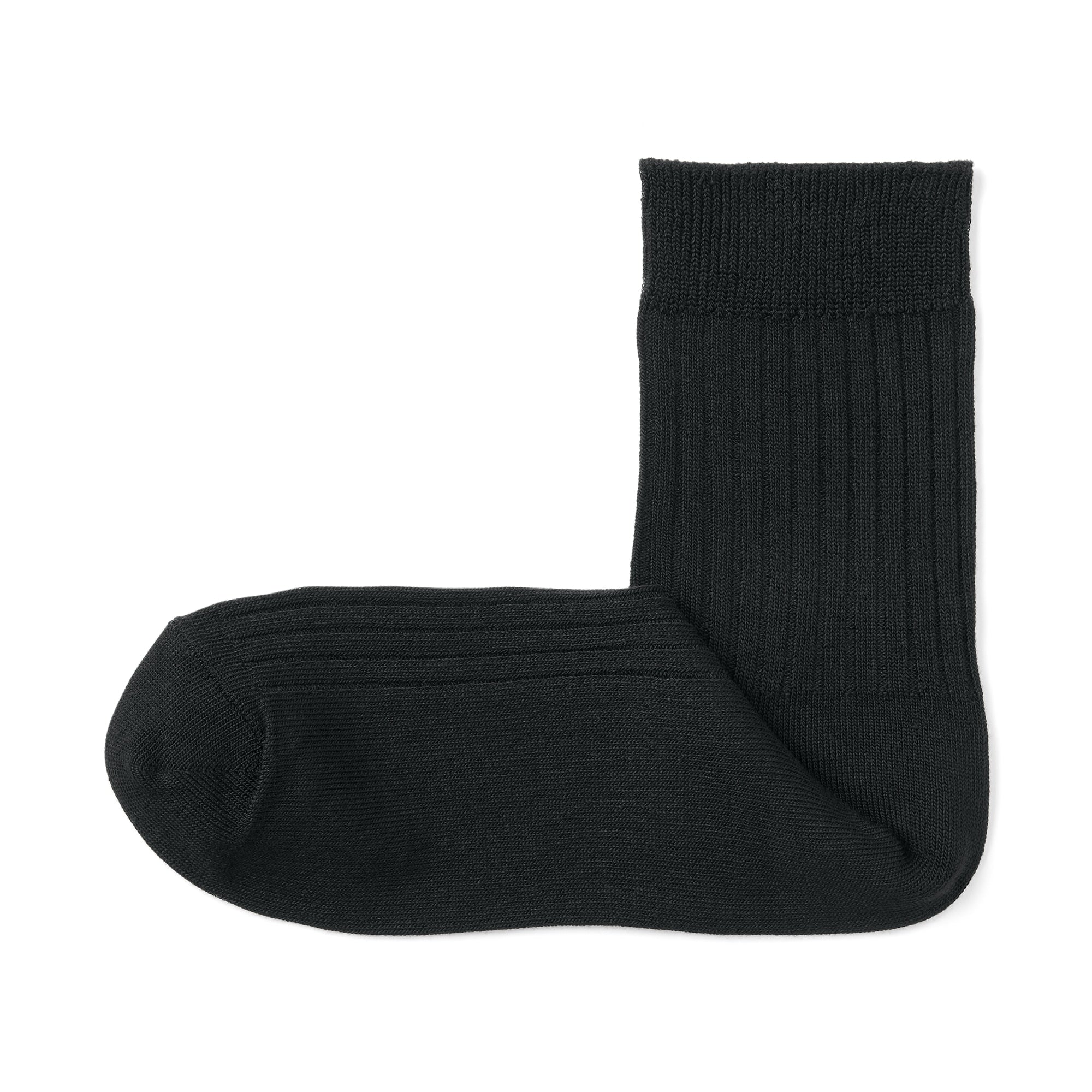 Right Angle Loose Top Rib Short Socks - Image 8