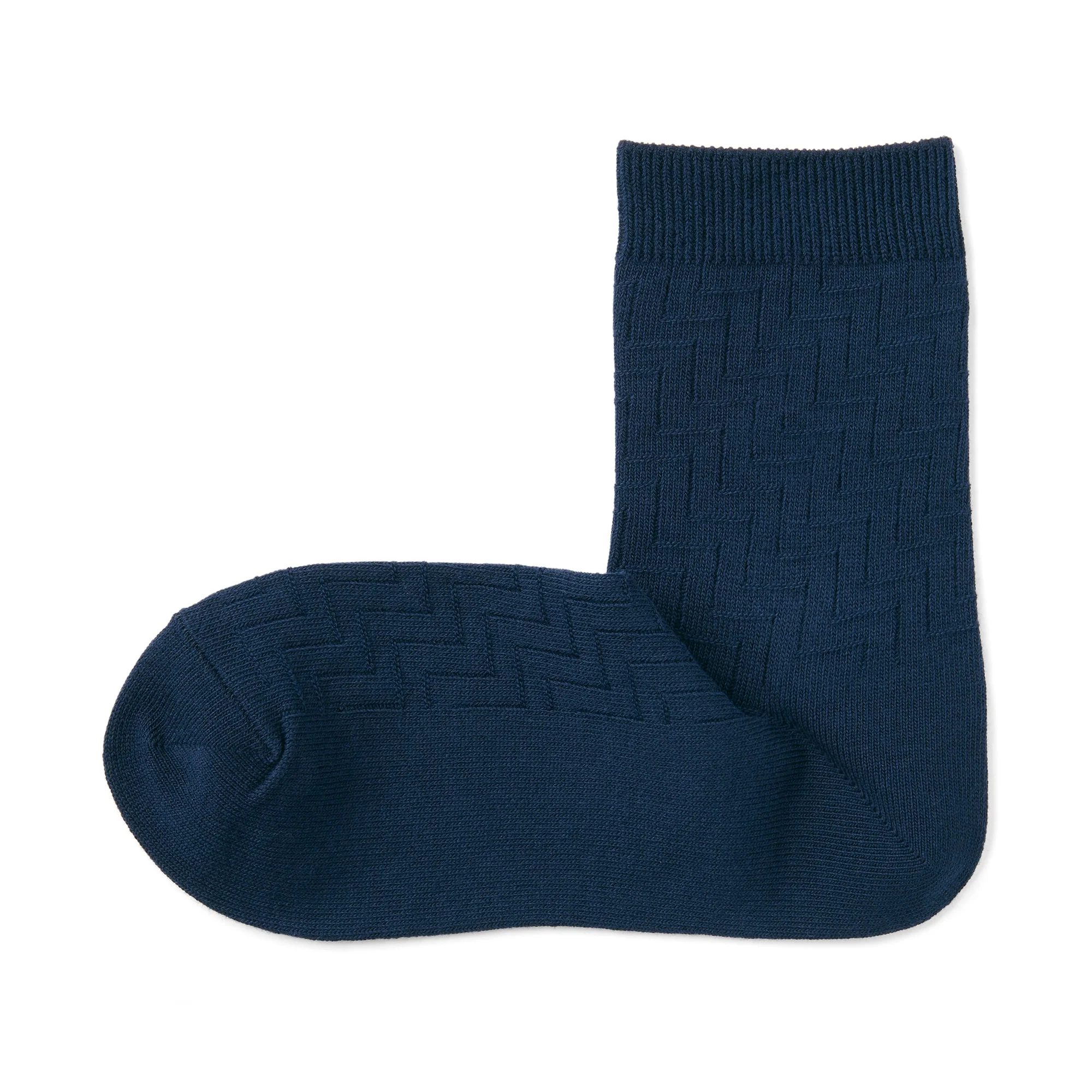 Right Angle Loose Top Pattern Short Socks - Image 12