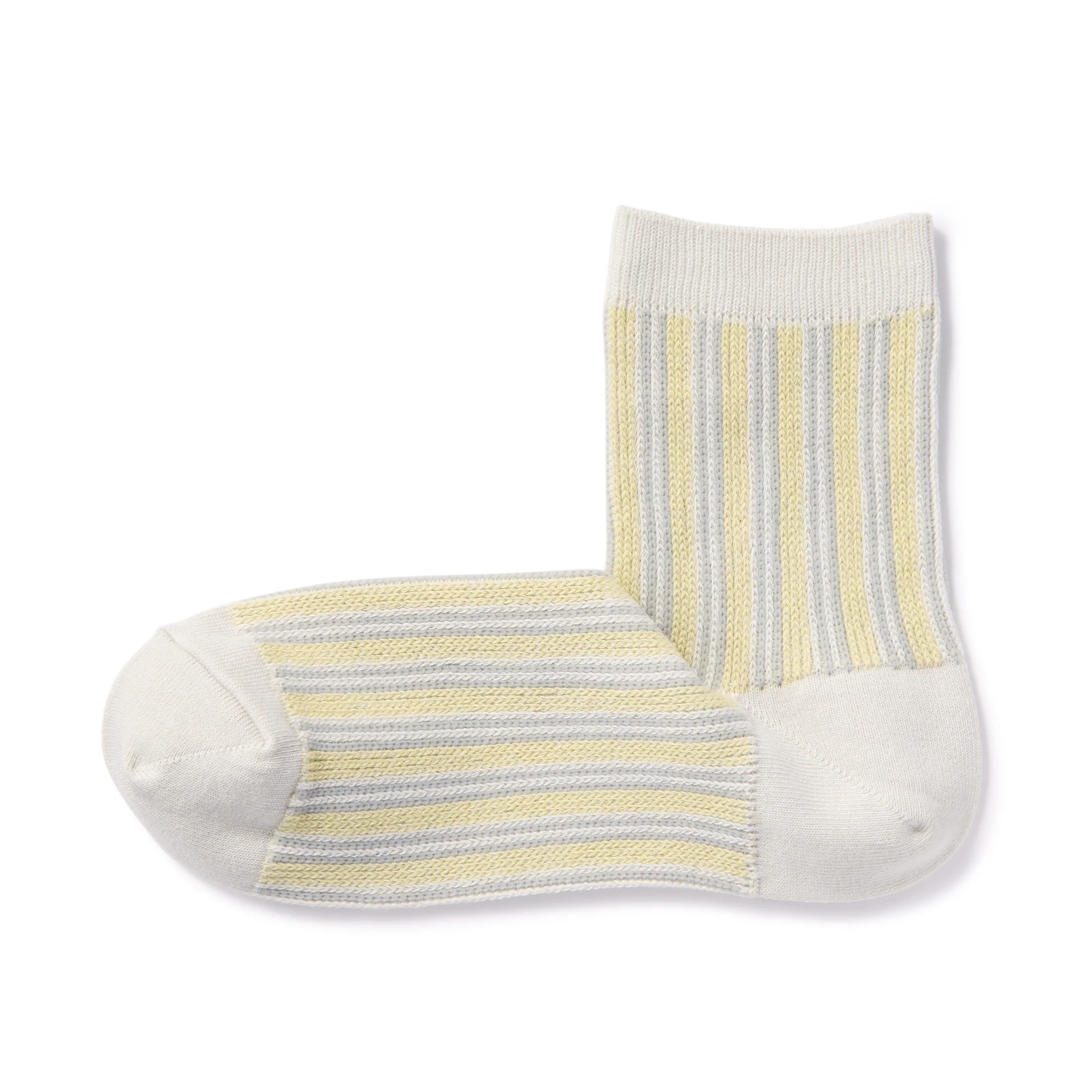Right Angle Loose Top Short Socks Striped - Image 4