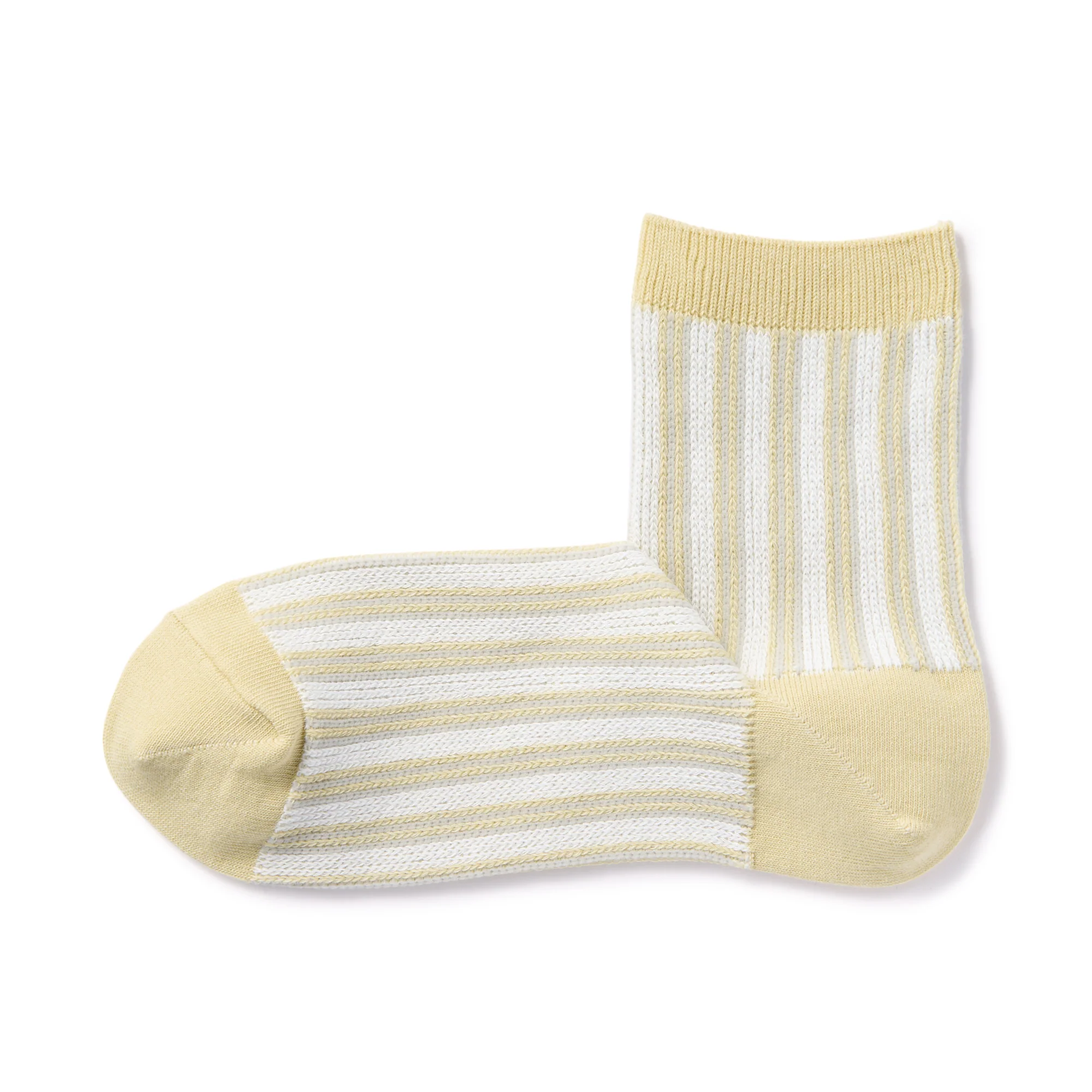 Right Angle Loose Top Short Socks Striped - Image 9