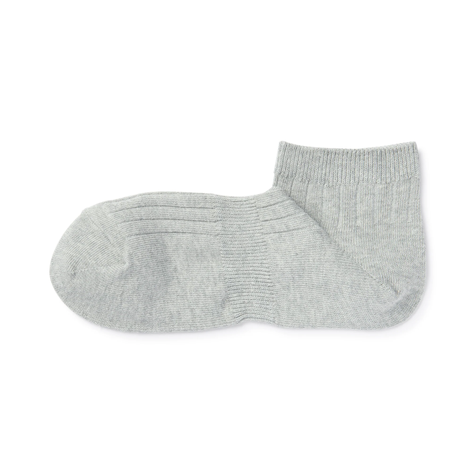 Right Angle Pile Rib Short Socks - Image 2