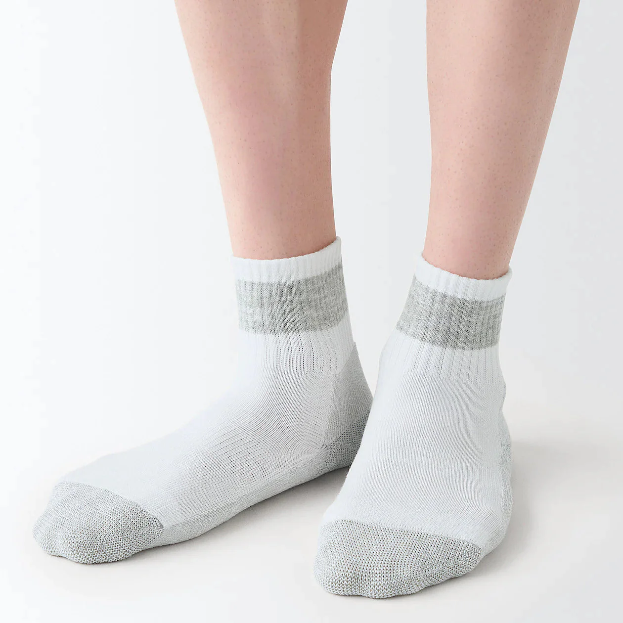 Right Angle Pile Short Socks - Image 5