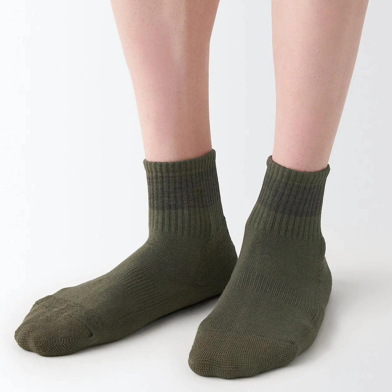 Right Angle Pile Short Socks - Image 7