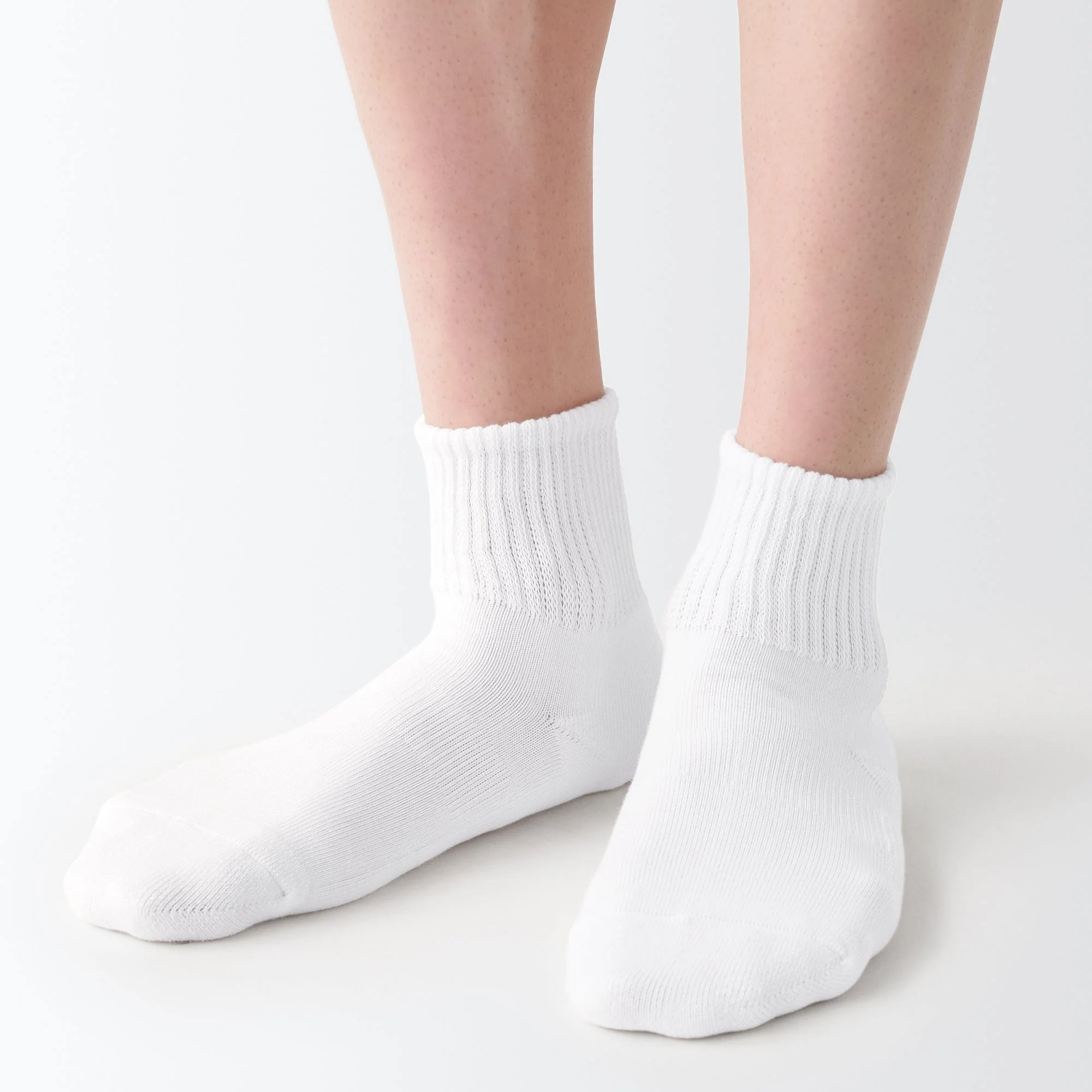 Right Angle Pile Short Socks - Image 5