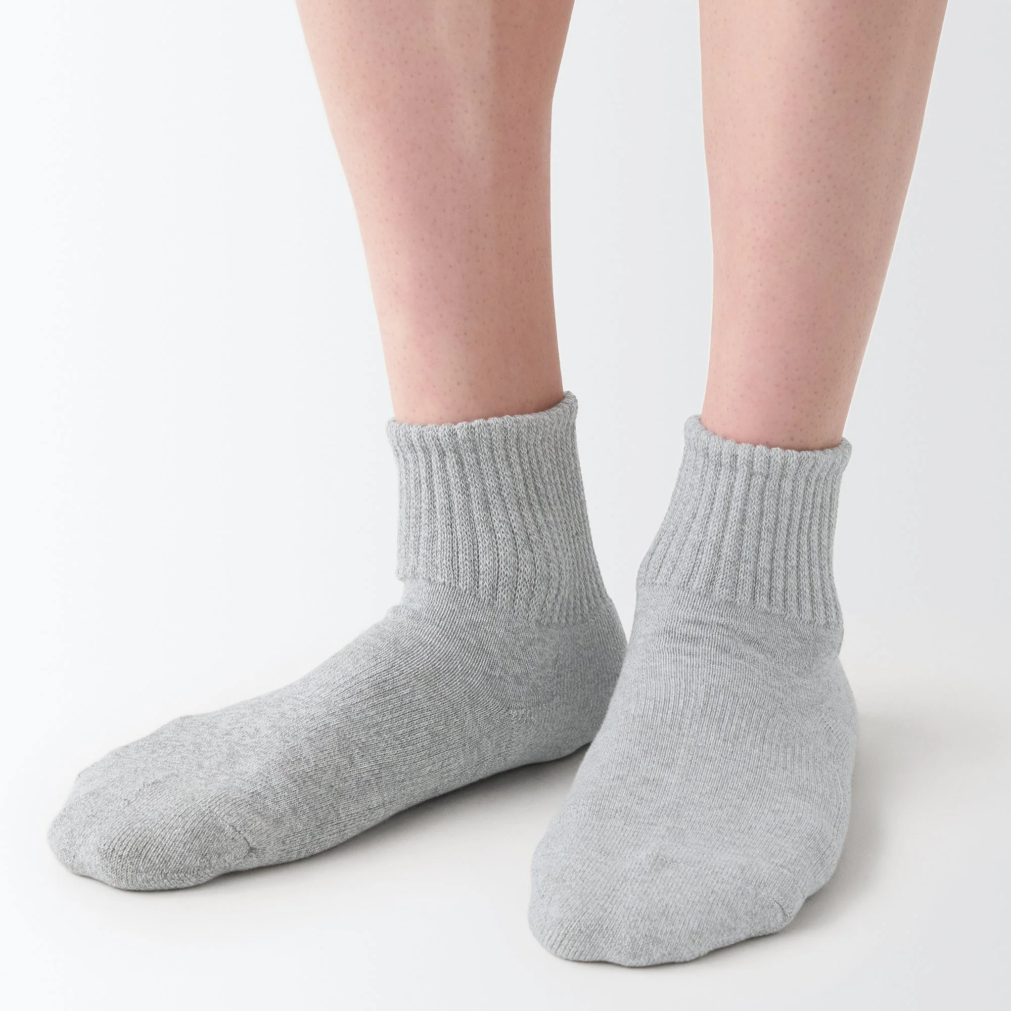 Right Angle Pile Short Socks - Image 7