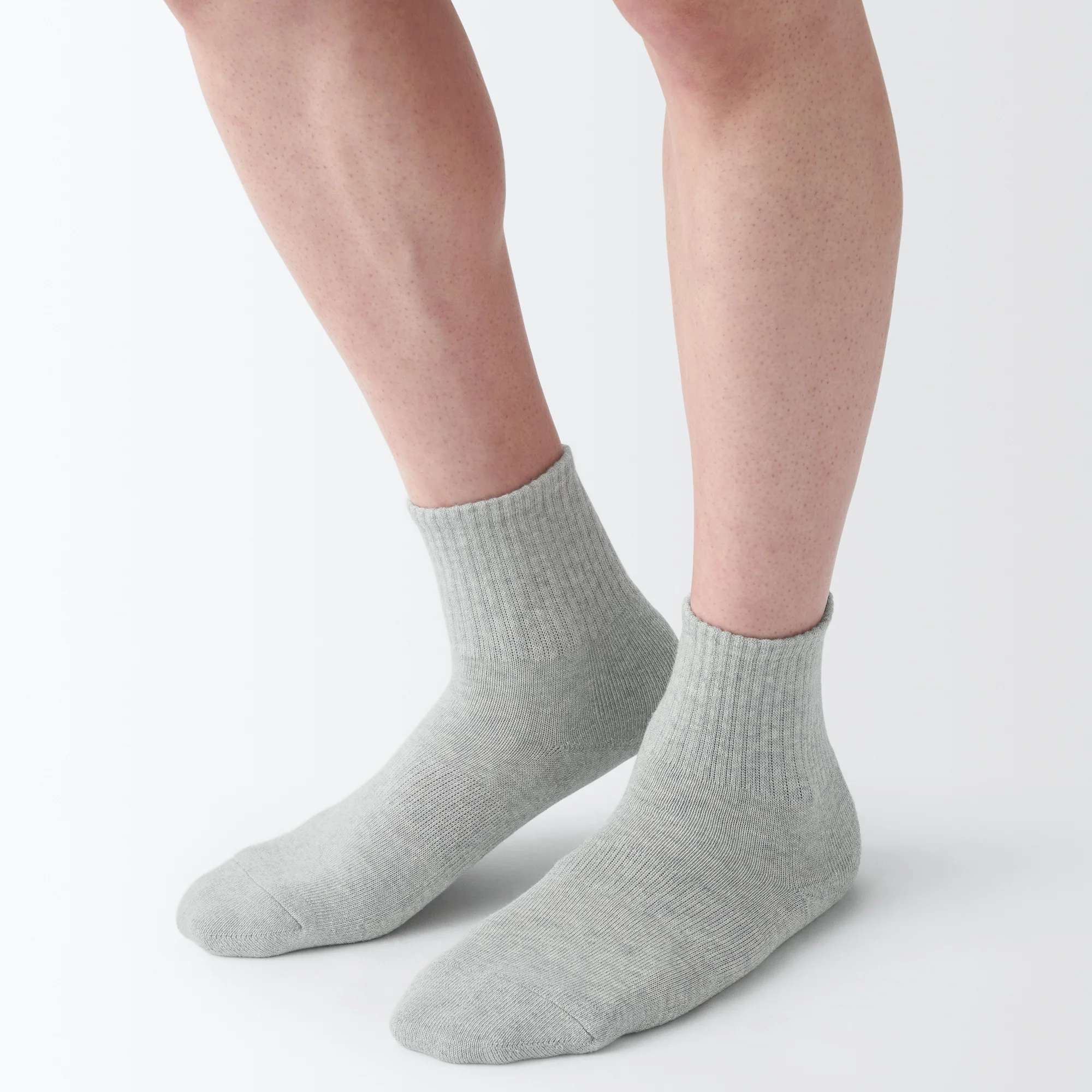 Right Angle Pile Short Socks - Image 5