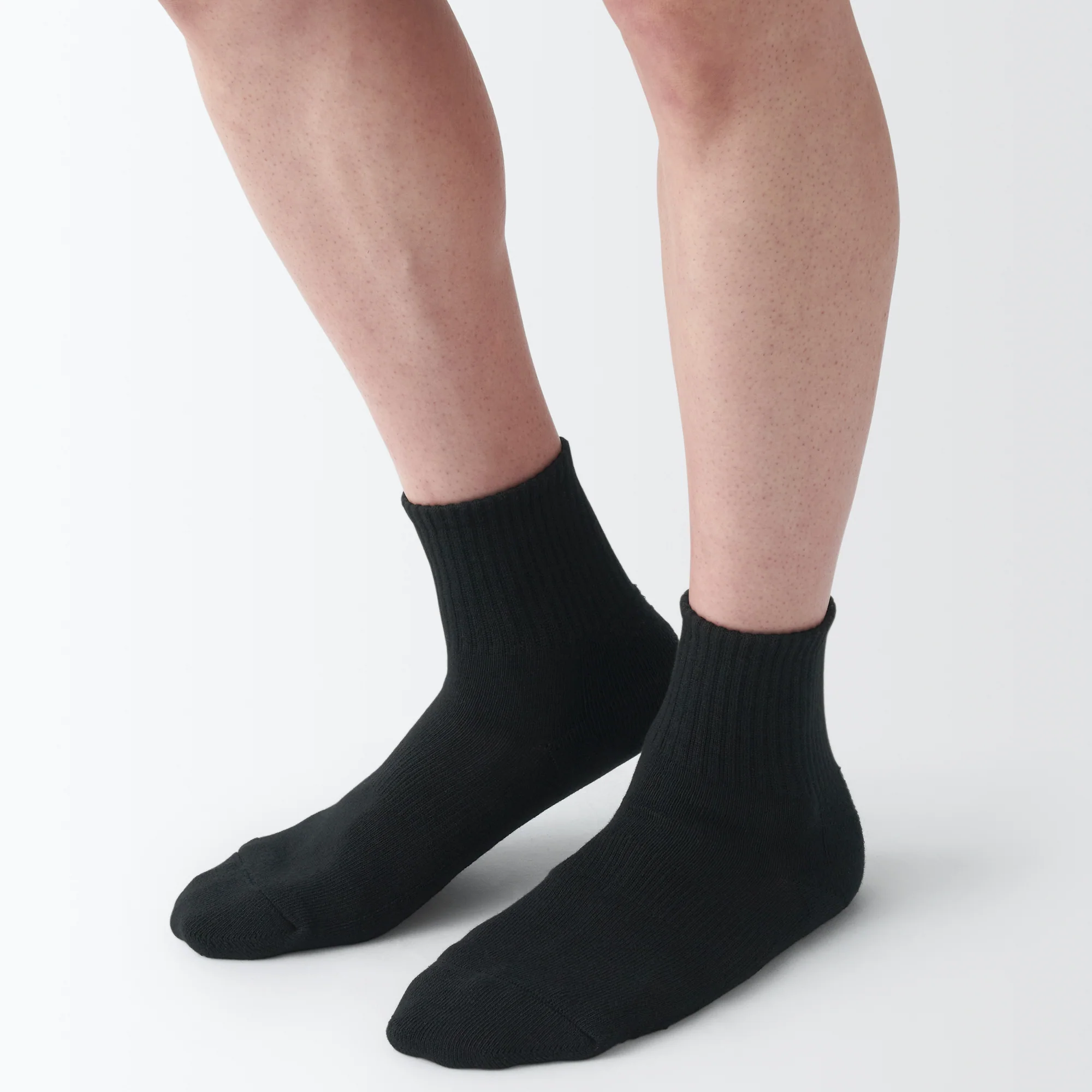 Right Angle Pile Short Socks - Image 7