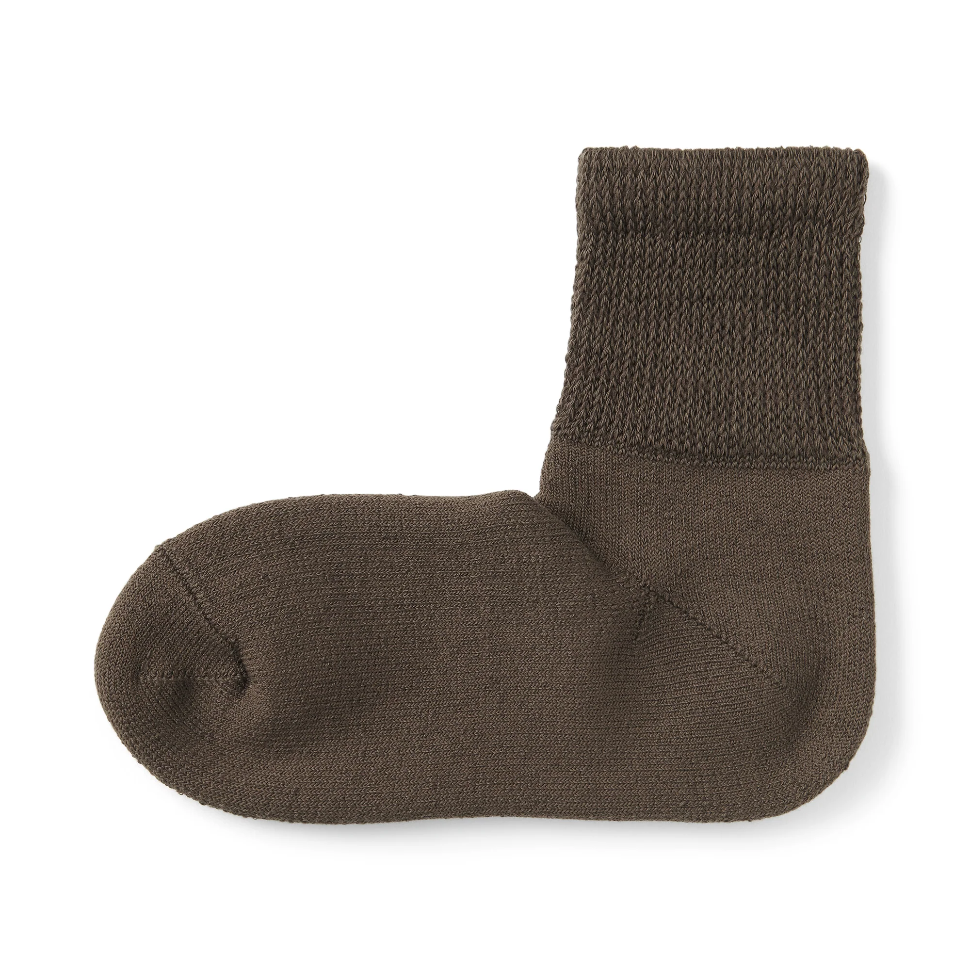 Right Angle Pile Short Socks